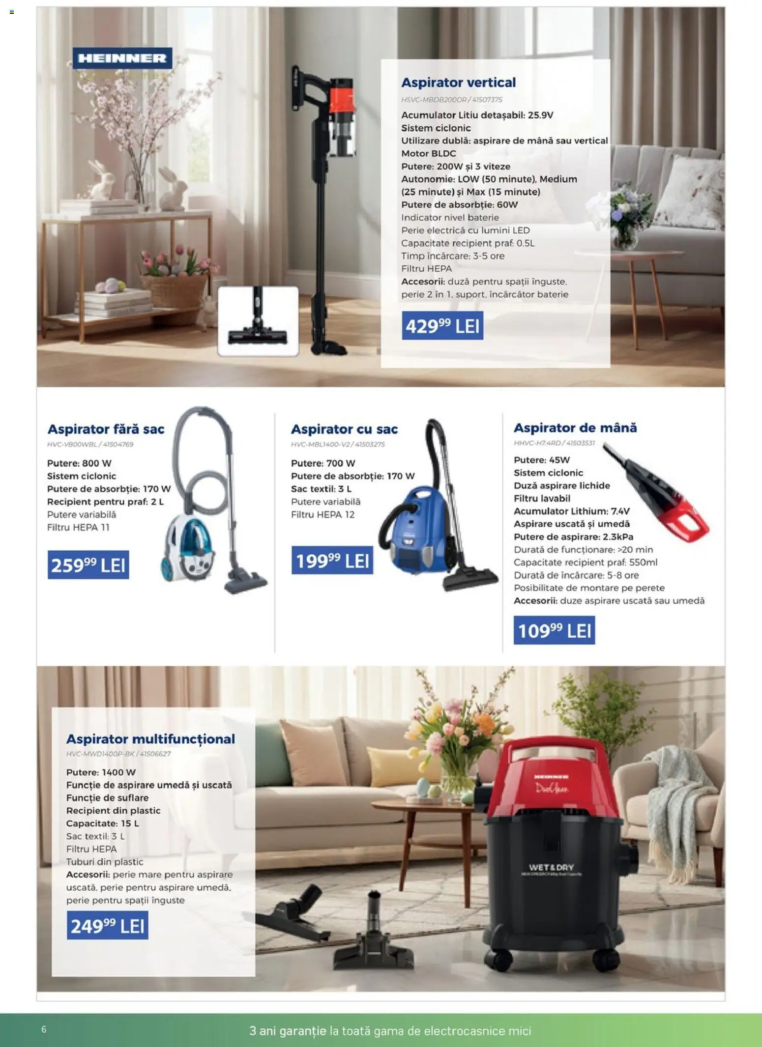 Noul catalog Carrefour – valabil de la 13.03.2026 | Pagină: 6 | Produse: Încărcător, Aspirator, Babak, Baterie