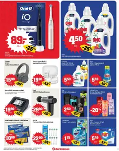 Kärkkäinen tarjoukset – voimassa 03.09.2025 alkaen | Sivu: 13 | Tuotteet: Vastamelukuulokkeet, Sähköhammasharja, Shampoo, Hoitoaine