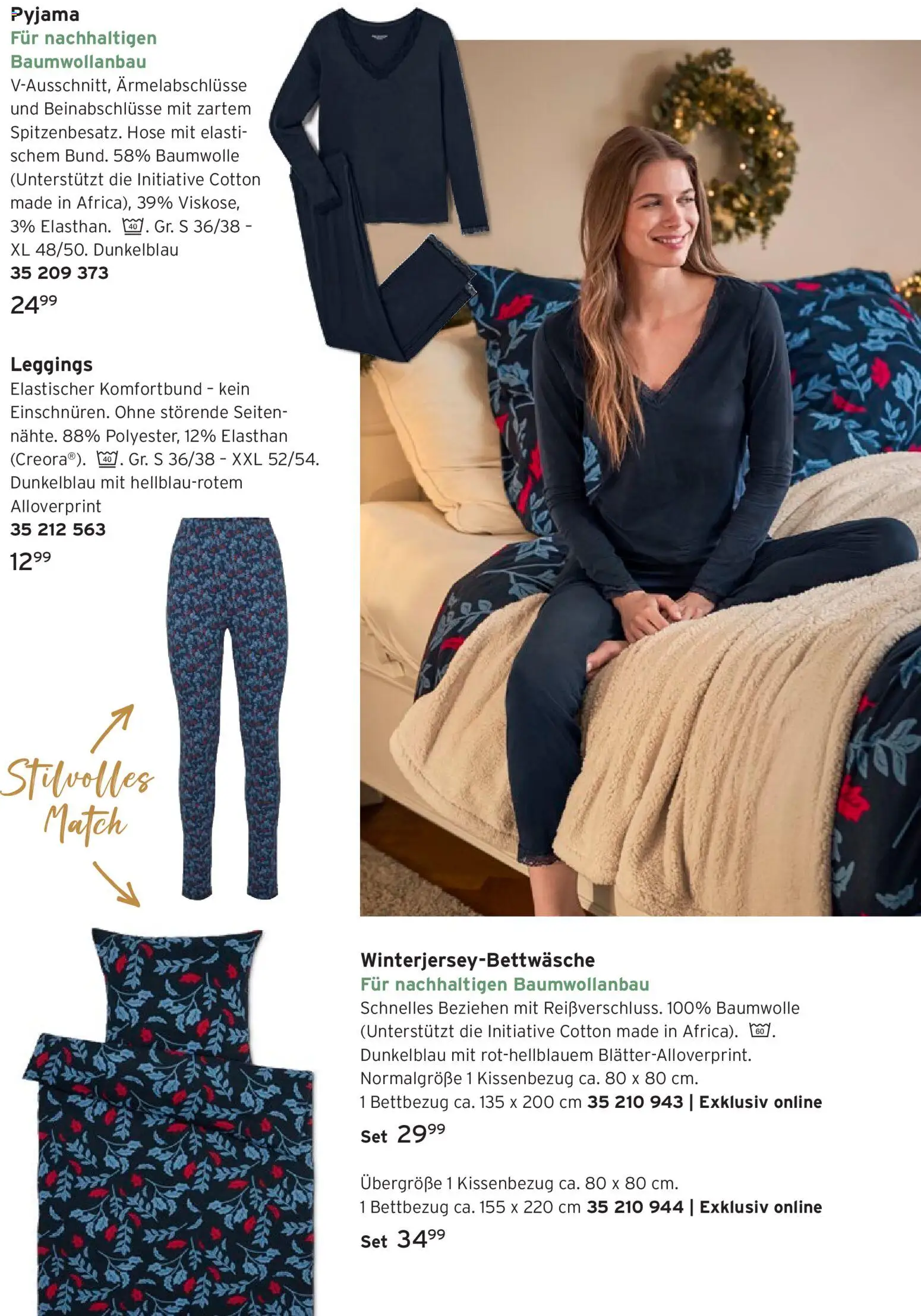 Prospekt Tchibo Kuschelfreude – gültig ab 12.11.2025 | Seite: 16 | Produkte: Hose, Pyjama, Leggings