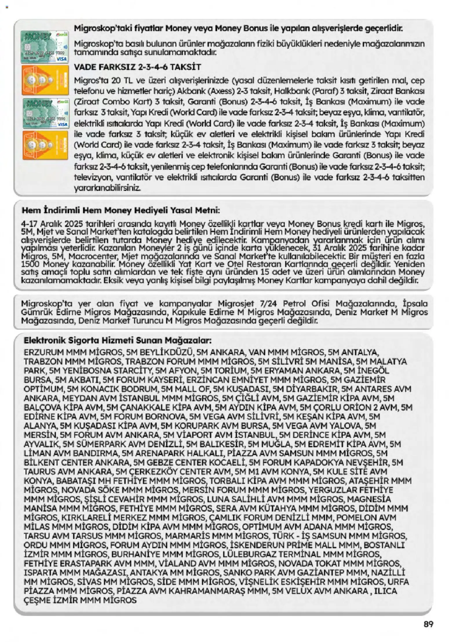 Migros Katalog - Migroskop - 04.12.2025 tarihinden itibaren geçerlidir | Sayfa: 89 | Ürünler: Vantilatör