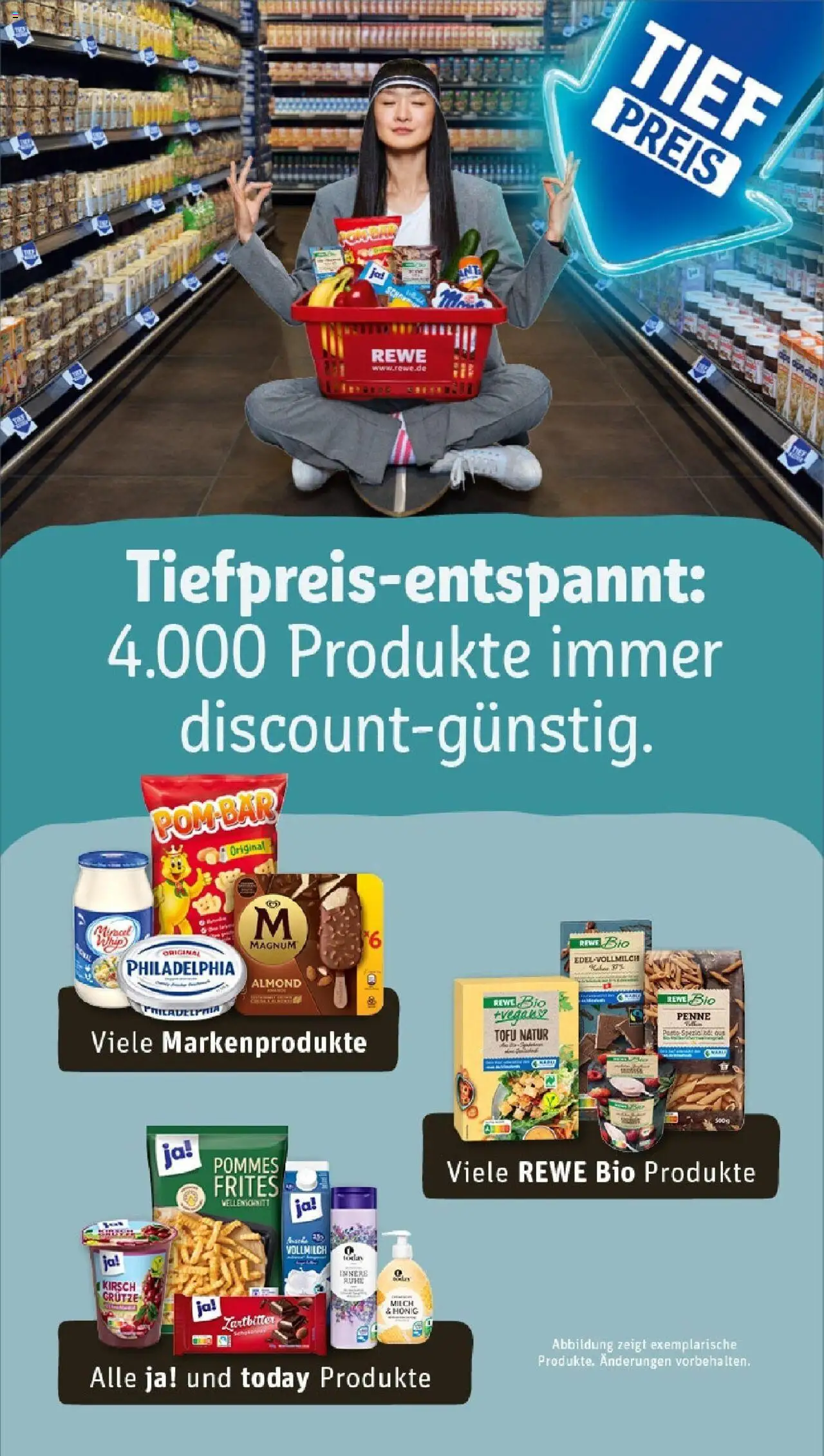 Rewe - Rewe: Wochenangebote - gültig ab dem 18.05.2025 | Seite: 17 | Produkte: Philadelphia, Pommes, Miracel whip, Pasta