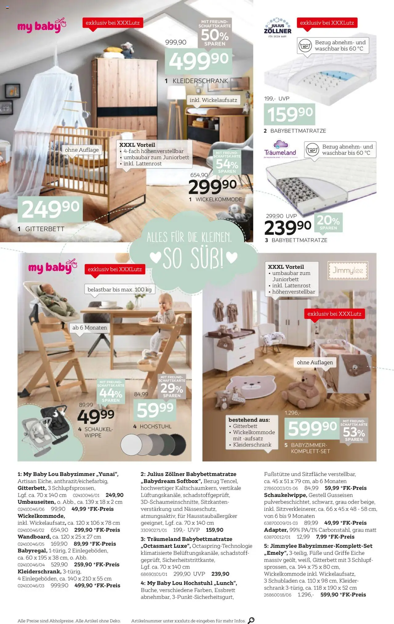 XXXL Lutz Festlich aufgetischt – gültig ab 12.10.2025 | Seite: 12 | Produkte: Matratze, Kleiderschrank, Lattenrost, Schrank
