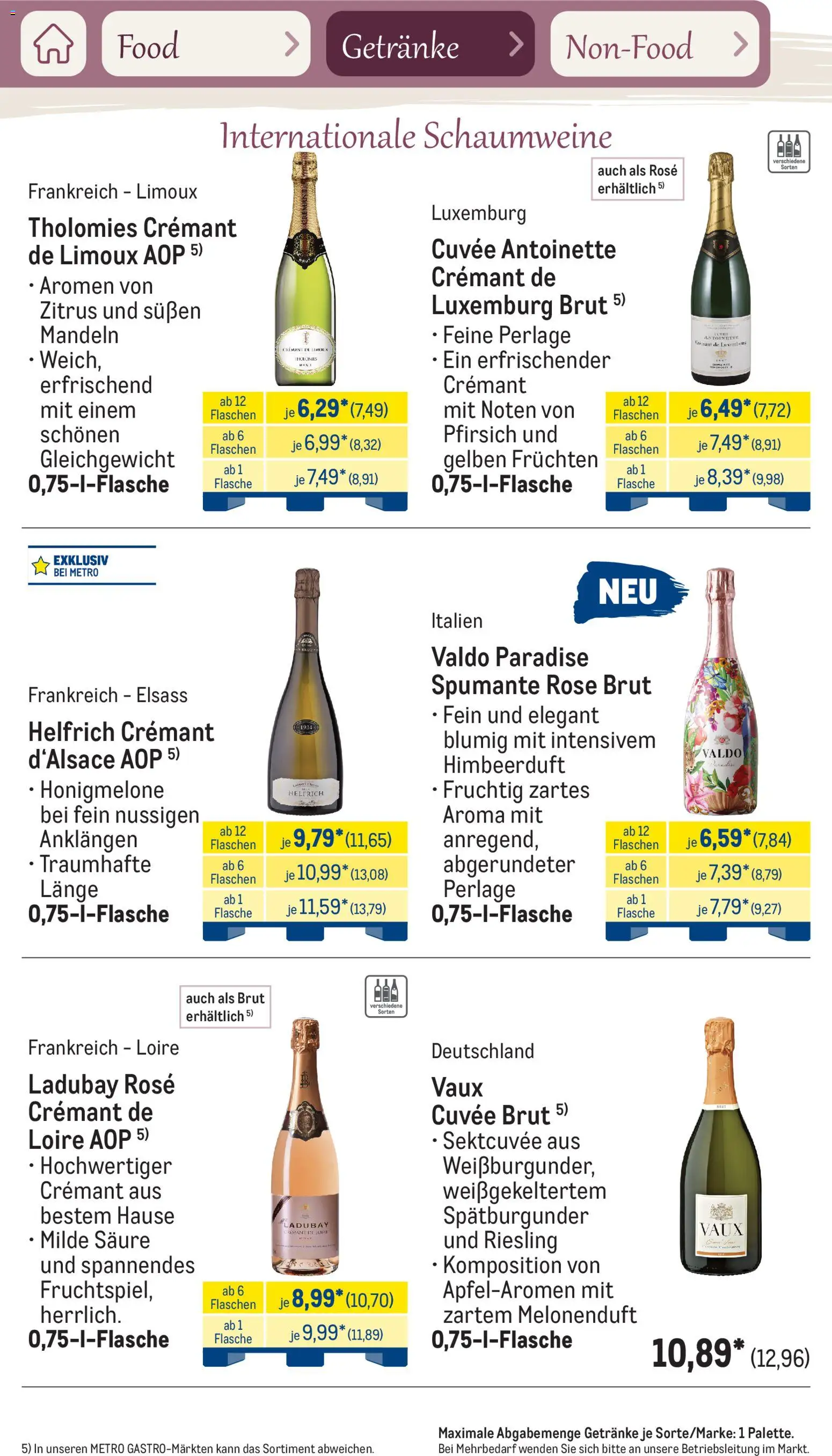 Metro Saisonkatalog Frühlingsgenuss – gültig ab 01.03.2026 | Seite: 48 | Produkte: Mandeln, Honigmelone, Pfirsich