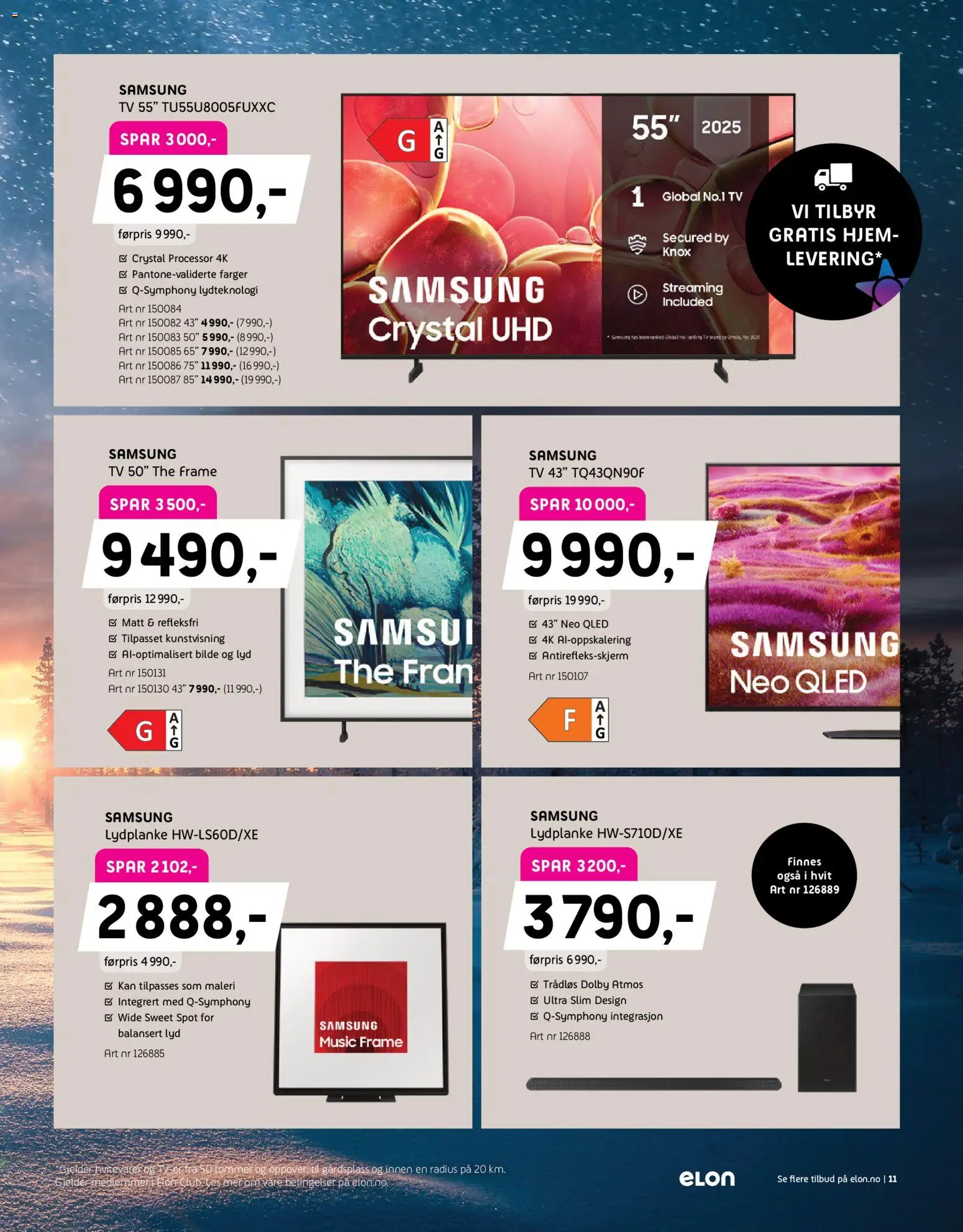 {H1} | Side: 11 | Produkter: Tv, Lyd