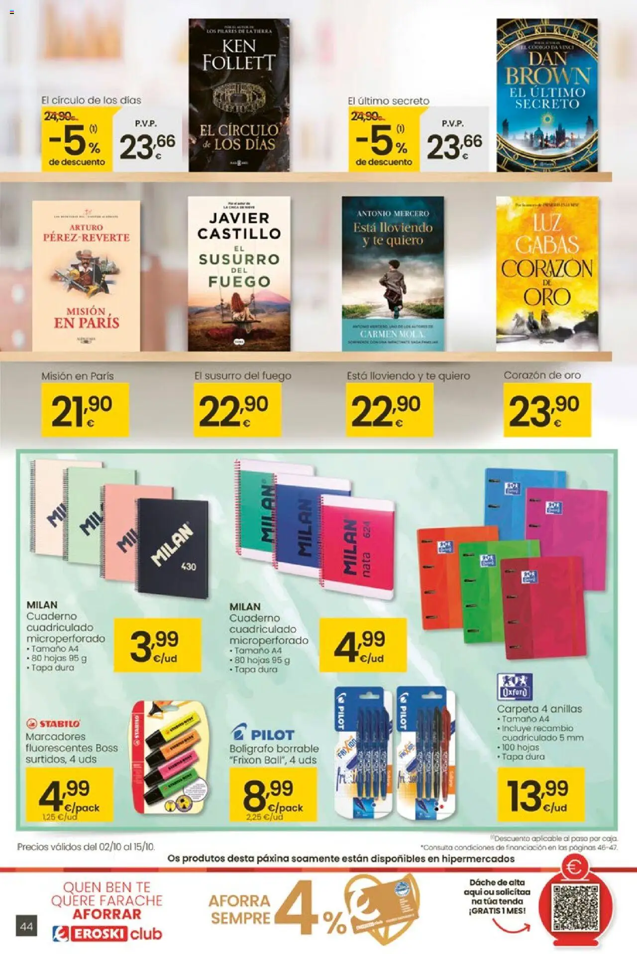 Eroski - Ofertón  │ válido desde el 02.10.2025 | Página: 44 | Productos: Té