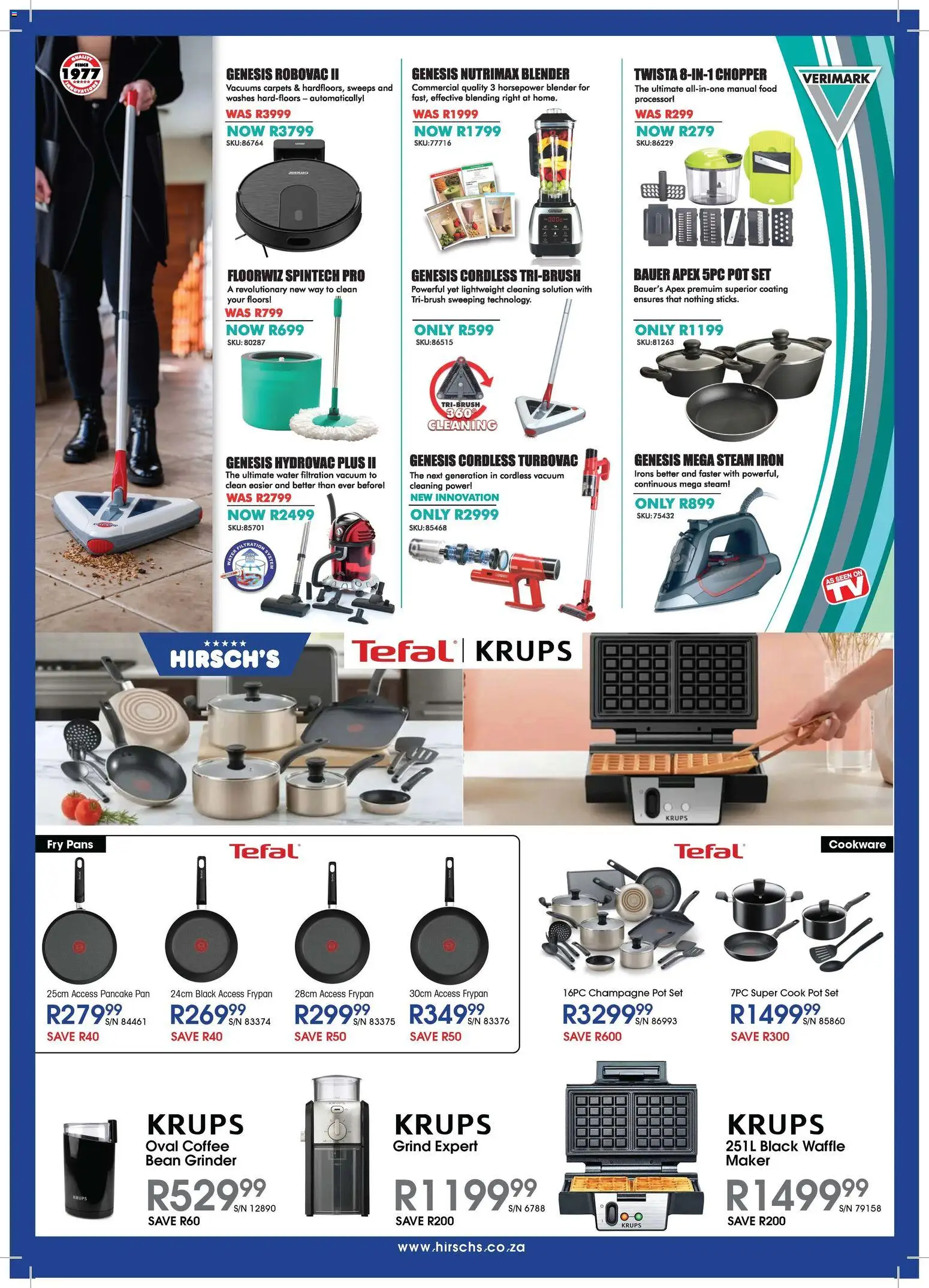 New Hirsch's catalogue – valid from 17.02.2026 | Page: 43 | Products: Iron, Grinder, Pans, Cookware
