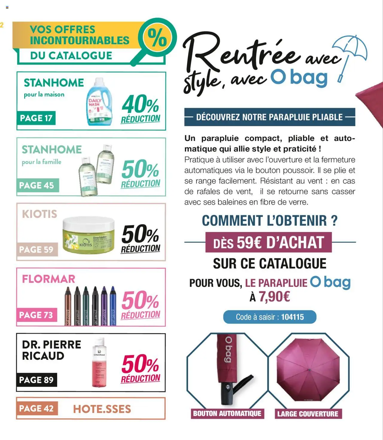  | Page: 2 | Produits: Couverture, Parapluie