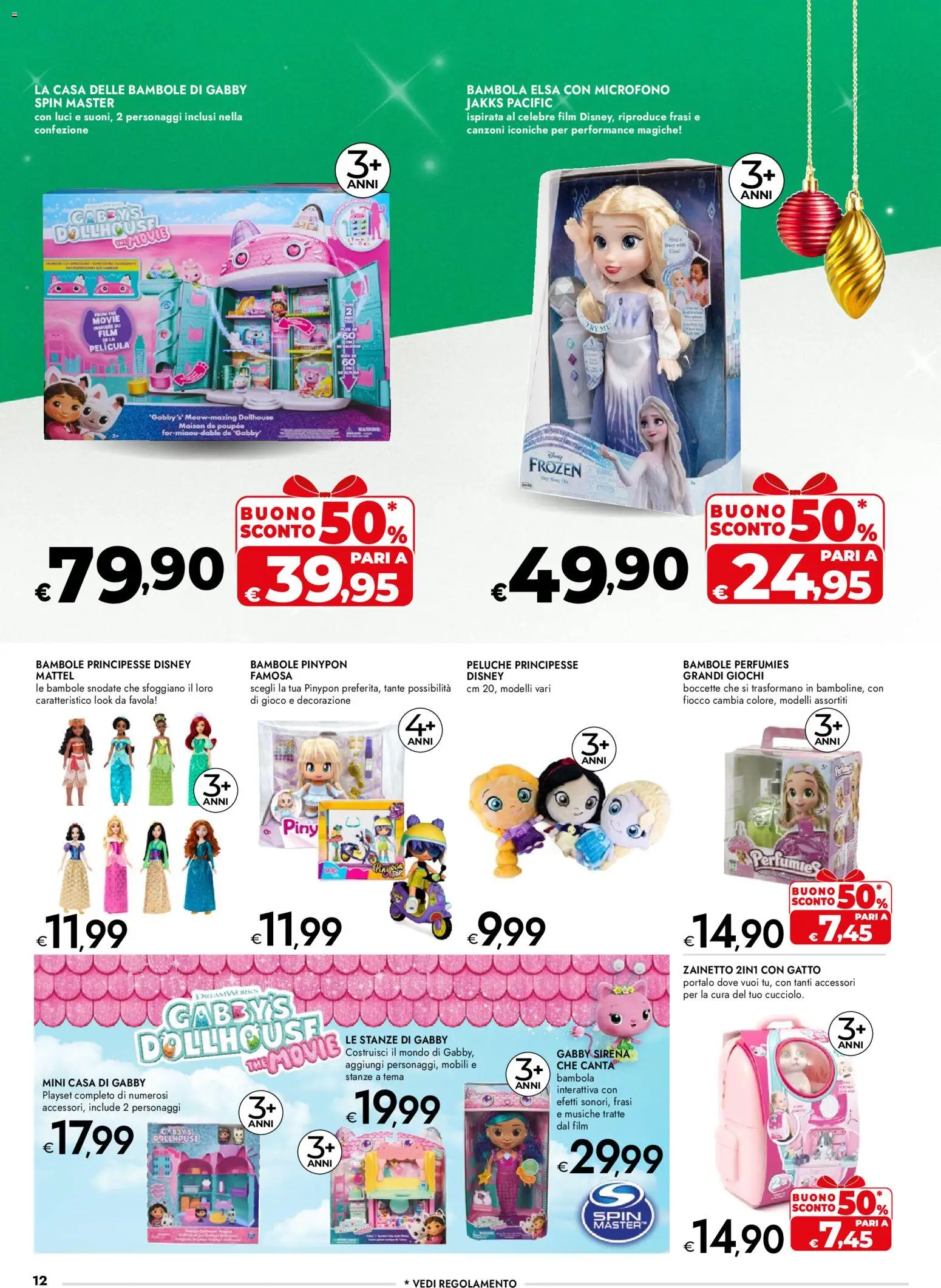 Volantino bennet del 06.11.2025 | Pagina: 12 | Prodotti: Peluche, The, Gioco, Microfono