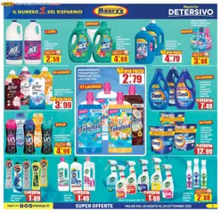 Volantino Maury's del 28.08.2025 | Pagina: 3 | Prodotti: Candeggina, Bicarbonato, Orchidea, Bagno