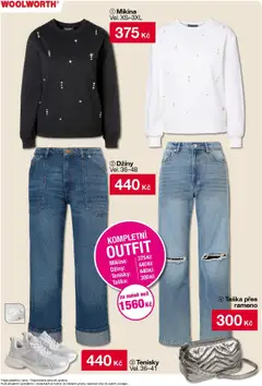 Woolworth leták od 12.09.2025 | Strana: 10 | Produkty: Mikina, Tenisky, Džíny, Taška