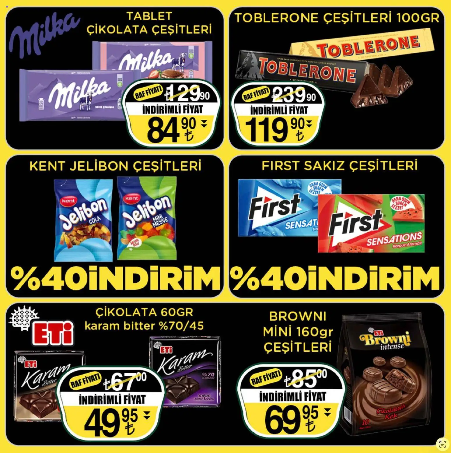 Sarıyer Katalog - 13.03.2026 tarihinden itibaren geçerlidir | Sayfa: 27 | Ürünler: Çikolata, Meyve, Karpuz, Tablet