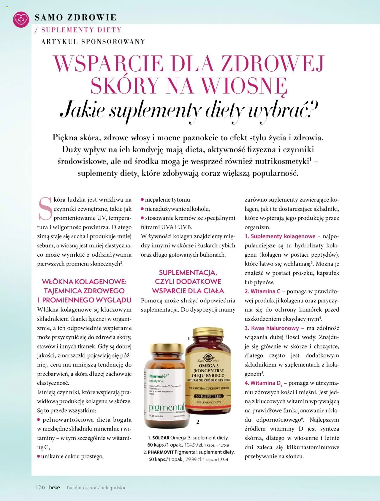 Hebe Gazetka - Magazyn od 01.05.2025 | Strona: 136 | Produkty: Kurkuma