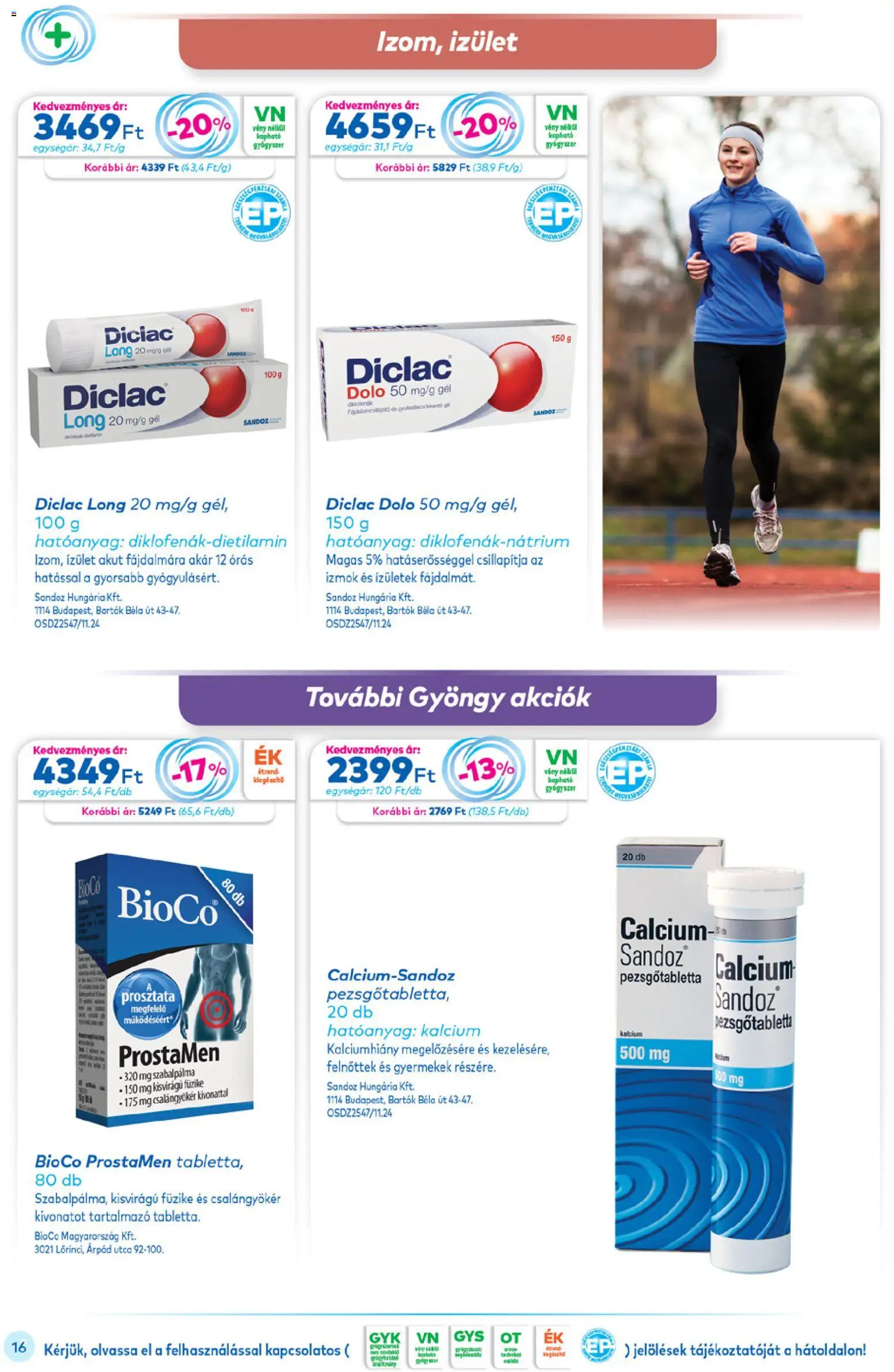 Gyöngy Patikák akciós ujság - amely érvényes a következő dátumtól: 01.12.2025 | Oldal: 16 | Termékek: Pezsgőtabletta