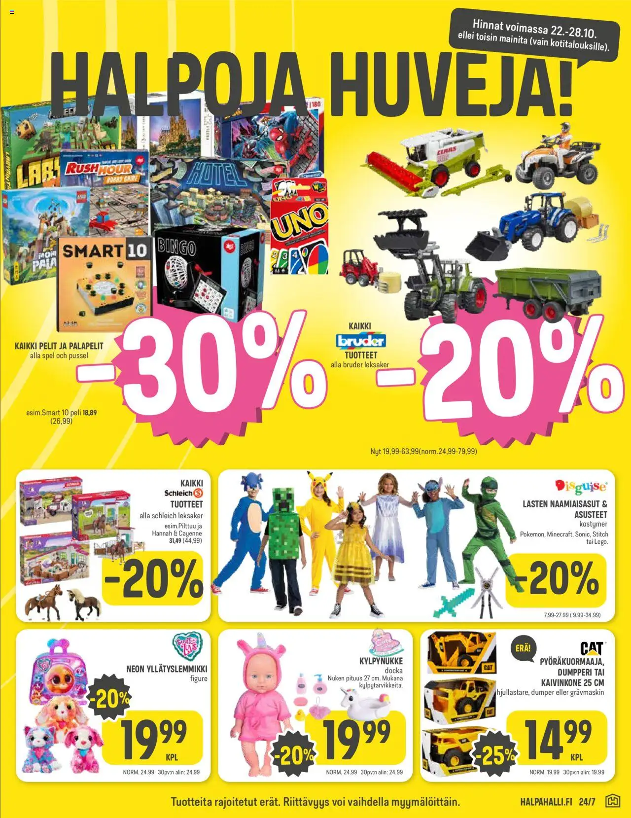 Halpa Halli tarjoukset – voimassa 22.10.2025 alkaen | Sivu: 9 | Tuotteet: Voi, Peli