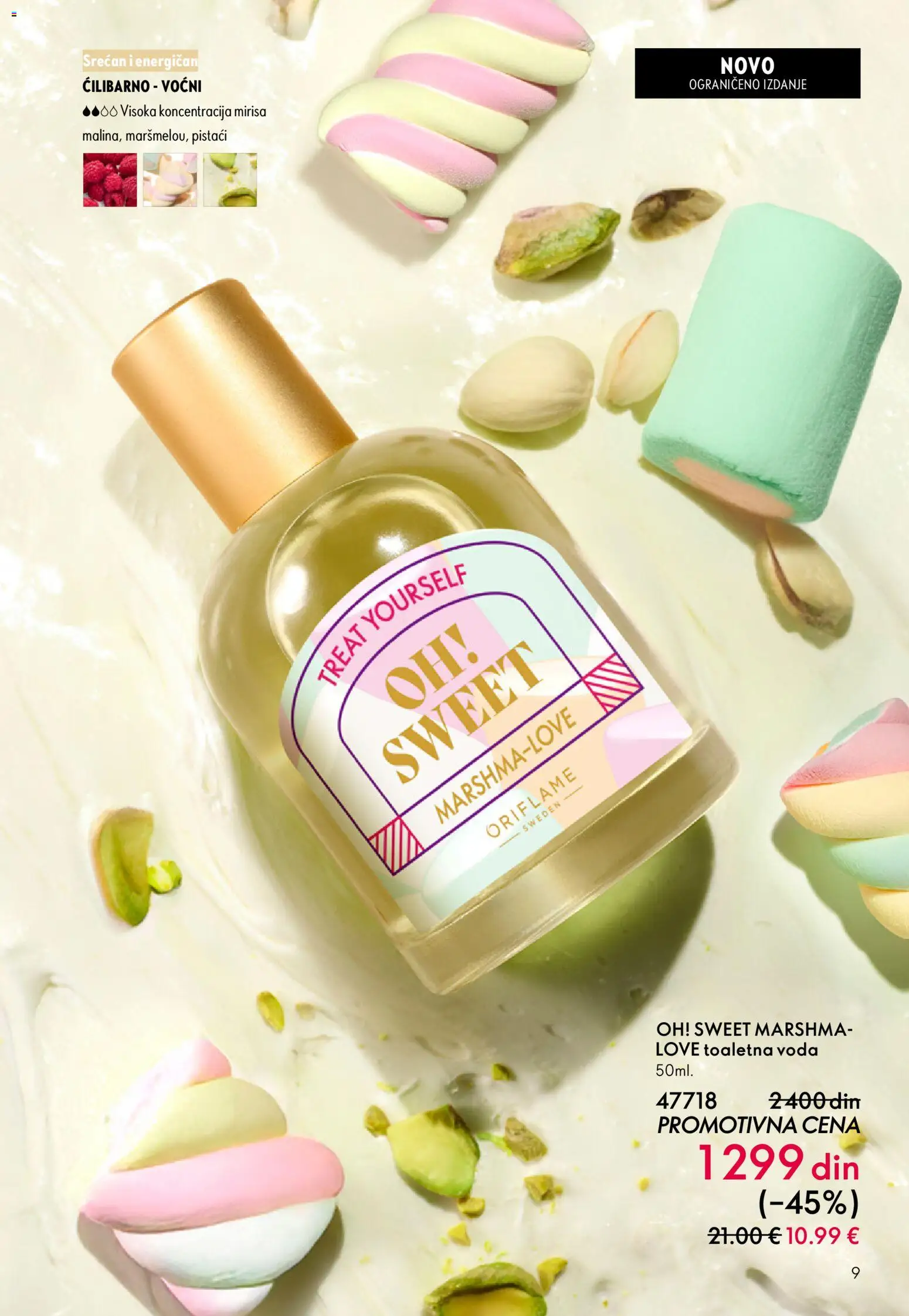 Oriflame katalog - važi od 28.01.2026 | Strana: 9 | Proizvode: Toaletna voda, Voda
