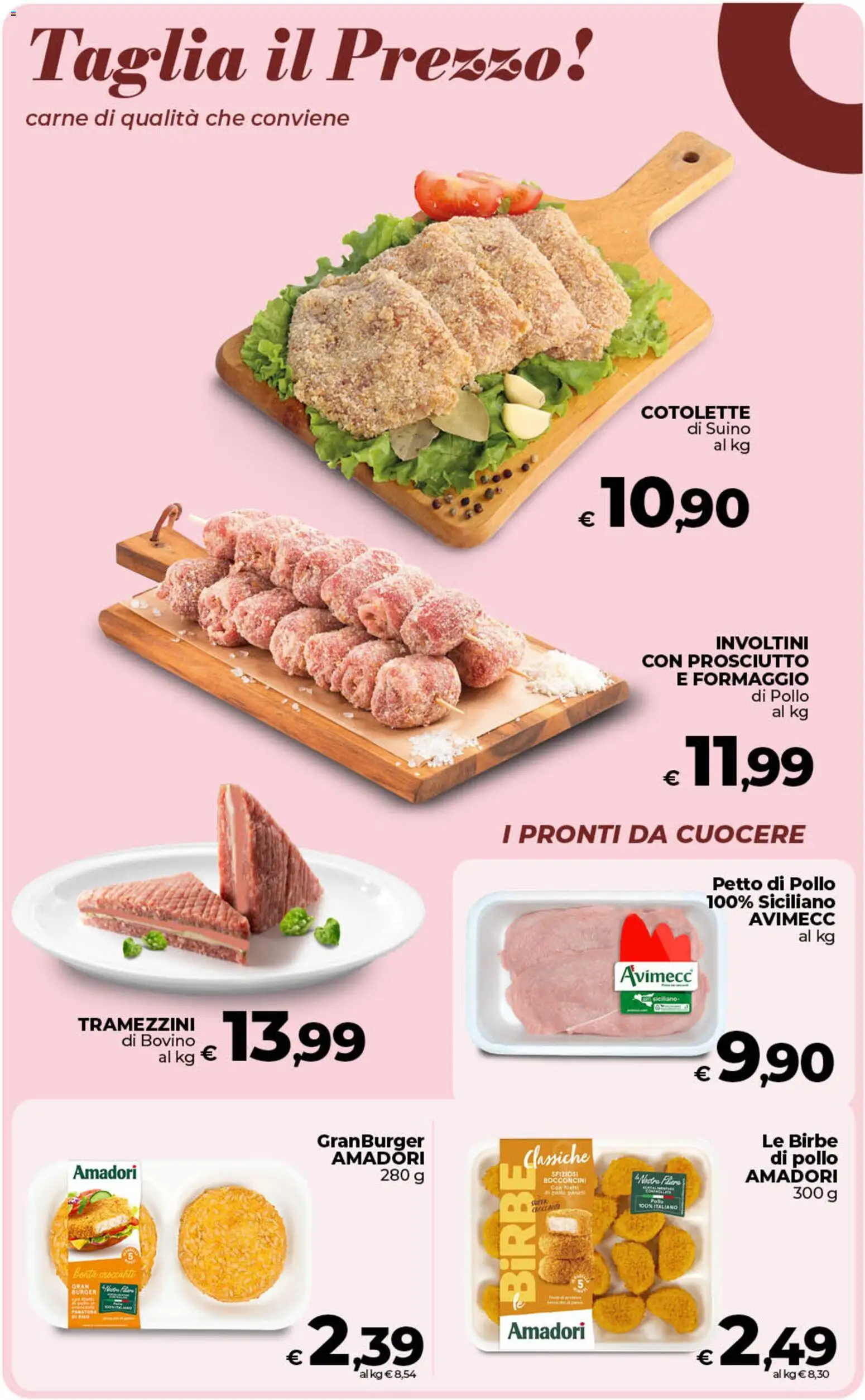 Volantino COOP del 07.04.2026 | Pagina: 19 | Prodotti: Bovino, Suino, Formaggio, Prosciutto