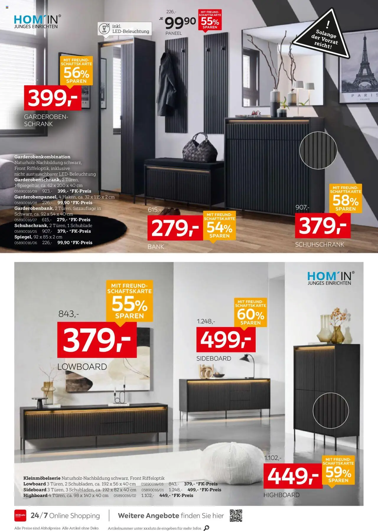 XXXL Lutz  Aufbewahrung & Deko! - gültig ab dem 28.07.2025 | Seite: 10 | Produkte: Sideboard, Lowboard, HIghboard, Schrank