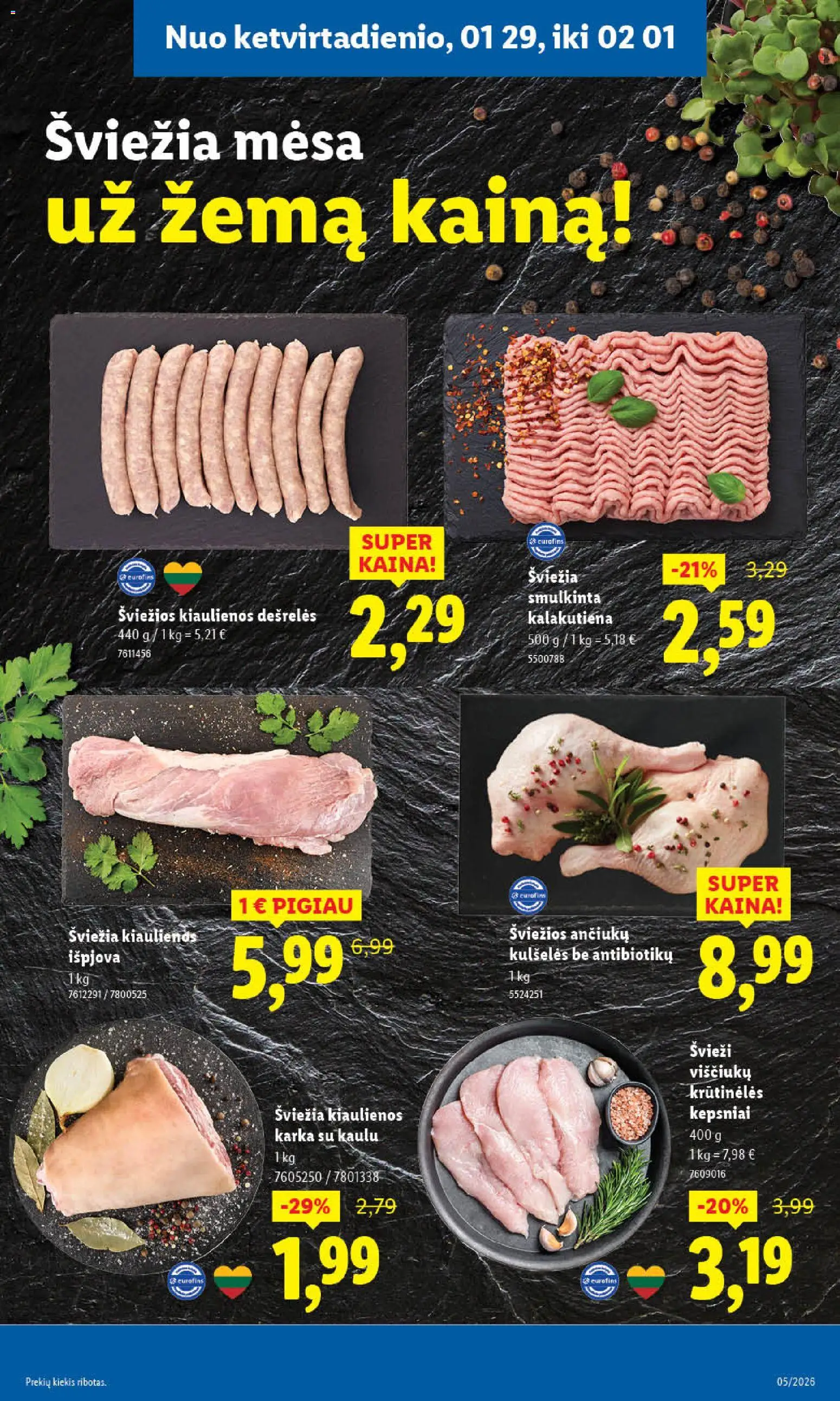 LIDL akcijos nuo 26.01.2026 | Puslapis: 29
