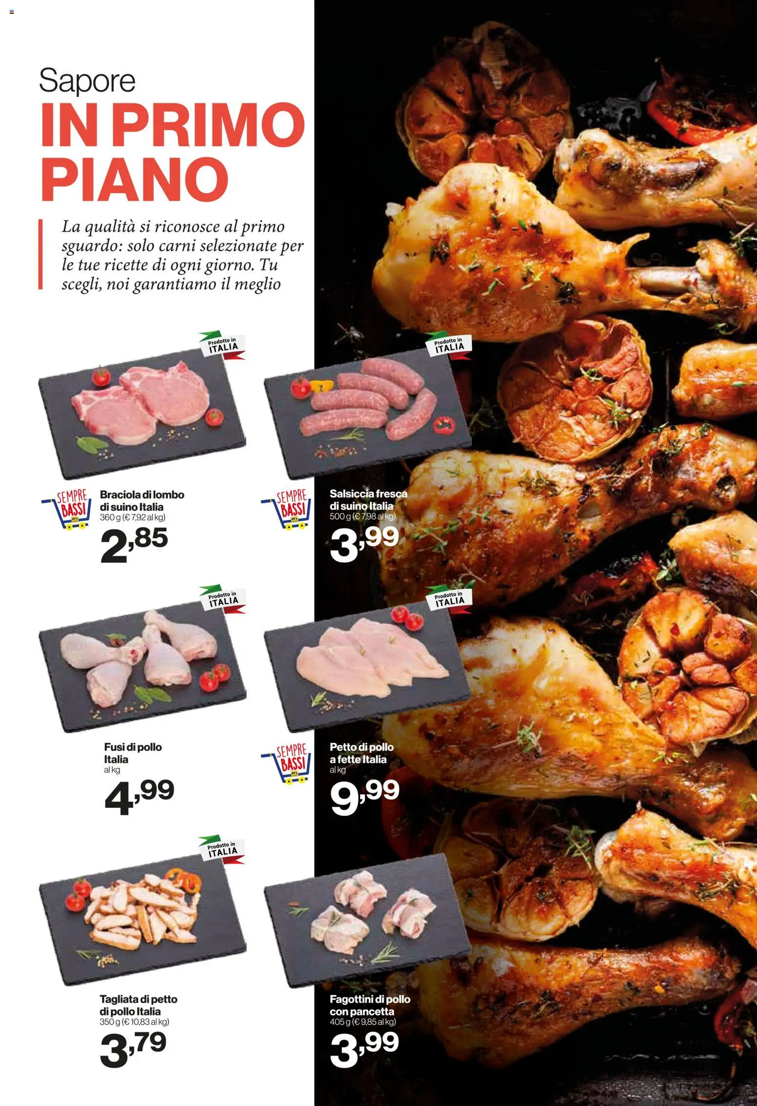 Volantino IN's del 31.12.2025 | Pagina: 9 | Prodotti: Pollo, Pancetta, Suino, Salsiccia