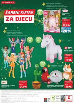 Kaufland - Rijeka Zamet - Pregled kataloga iz trgovine Kaufland, vrijedi od 26.11.2025 | Stranica: 28 | Proizvodi: Lutka, Lutke, Telefon