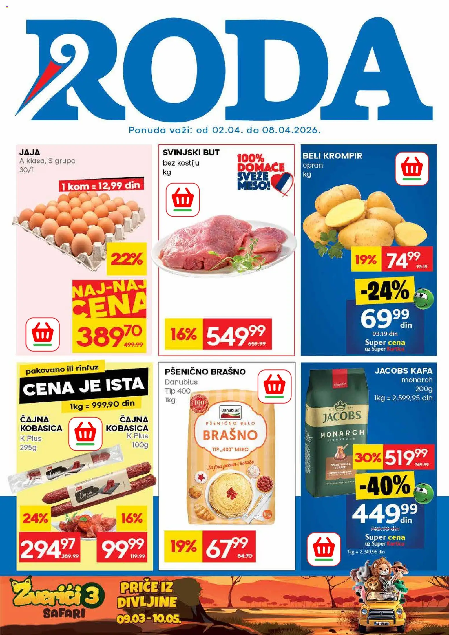 Roda katalog - važi od 02.04.2026 | Strana: 1