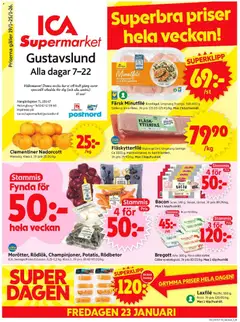 ICA Supermarket - Helsingborg - Förhandsvisning av reklamblad från butik ICA Supermarket aktuell från 19.01.2026