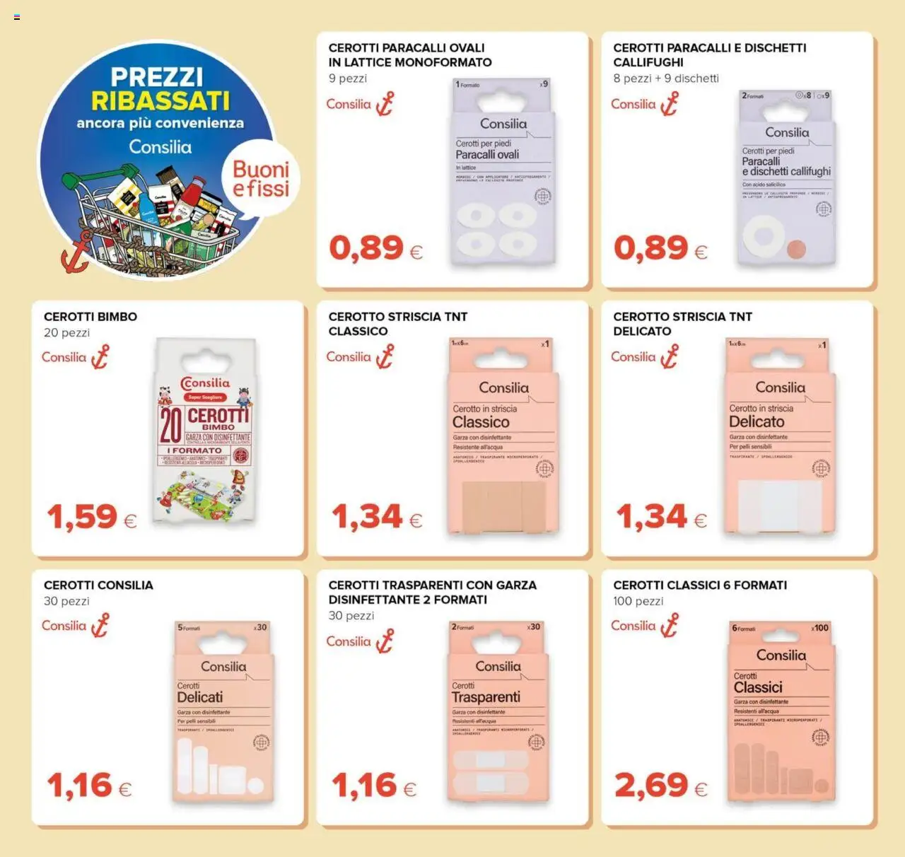 Volantino Tigre del 11.06.2025 | Pagina: 22 | Prodotti: Cerotti