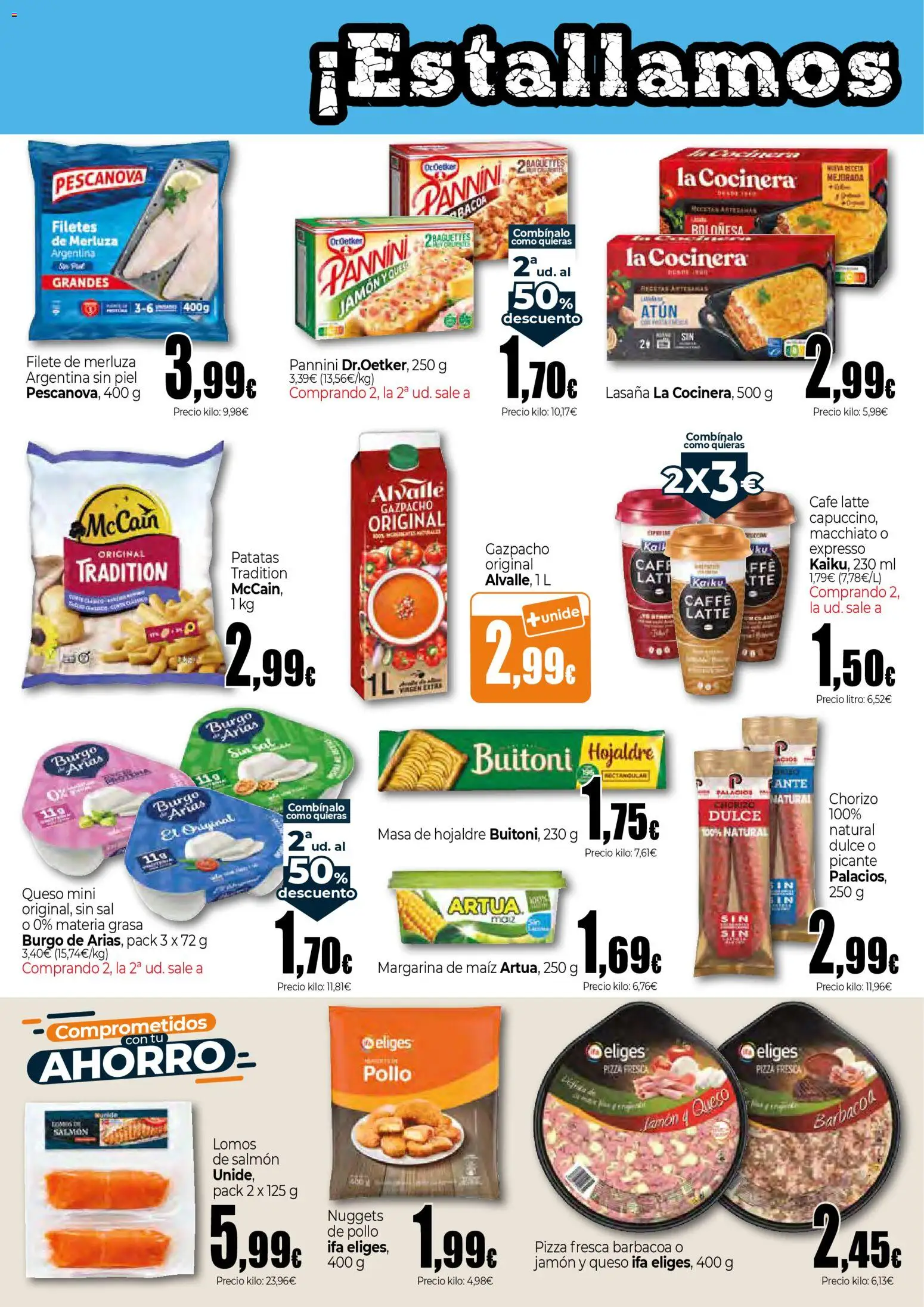 Unide folleto │ válido desde el 23.04.2026 | Página: 4 | Productos: Queso, Jamón, Margarina, Barbacoa