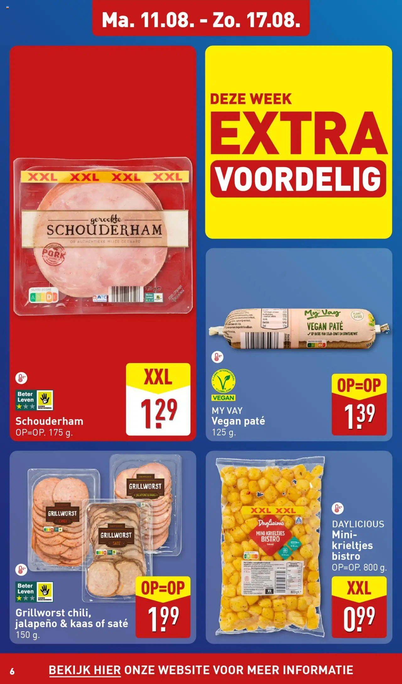  | Pagina: 6 | Producten: Boter, Kaas, Krieltjes, Jalapeno