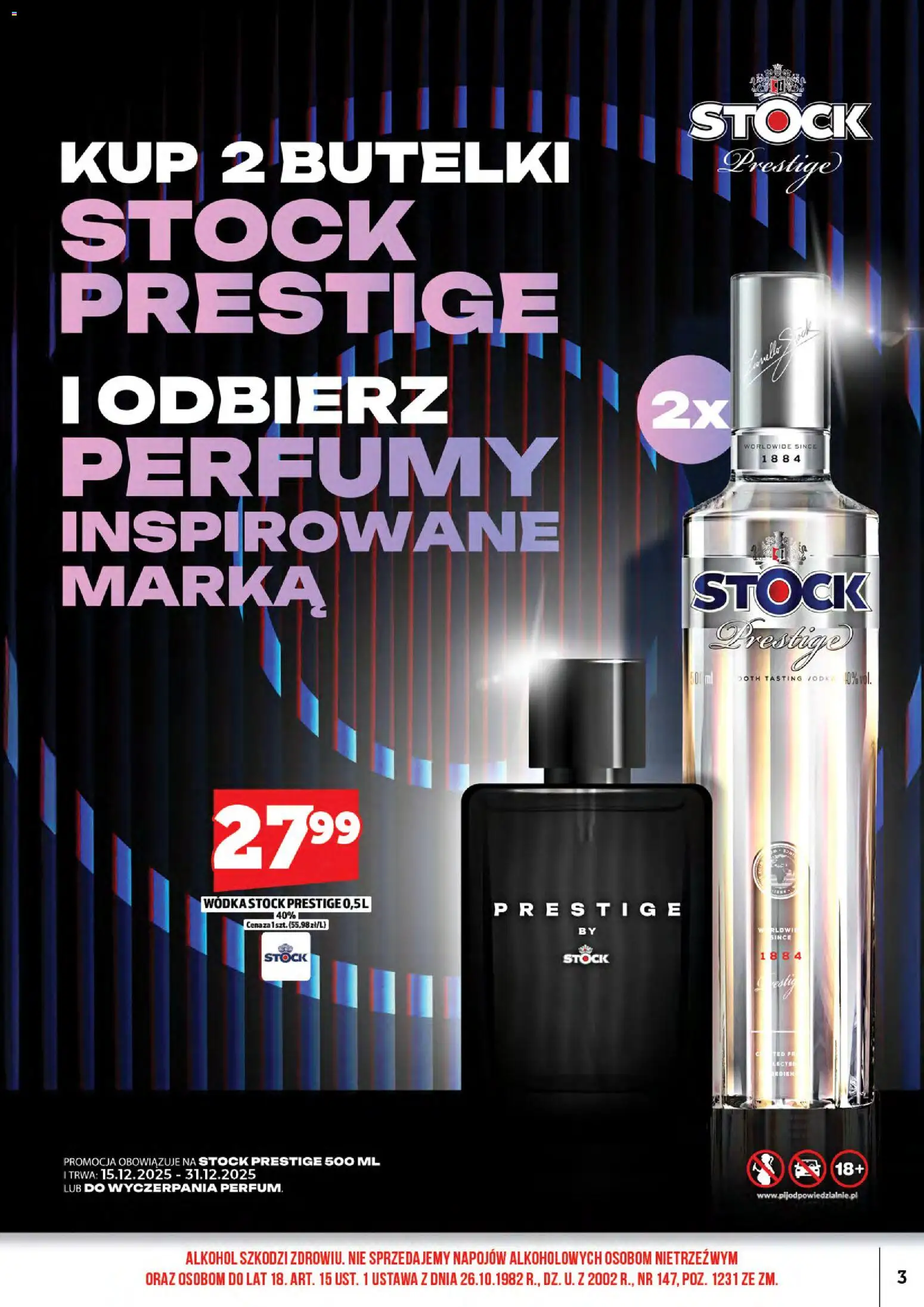 Topaz Gazetka alkoholowa od 15.12.2025 | Strona: 5 | Produkty: Perfumy, Vodka, Alkohol