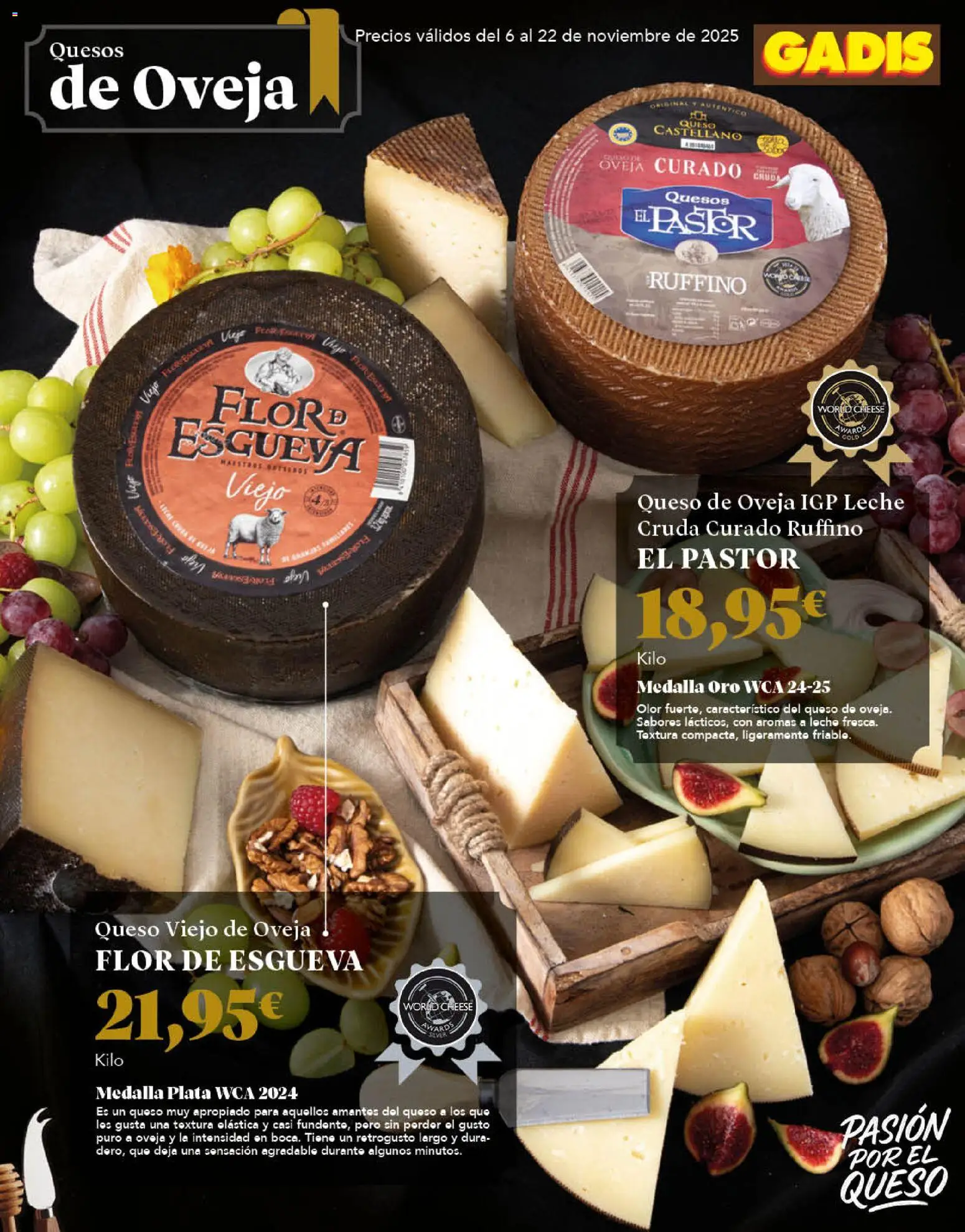 Gadis - folleto │ válido desde el 06.11.2025 | Página: 7 | Productos: Queso de oveja, Leche, Queso