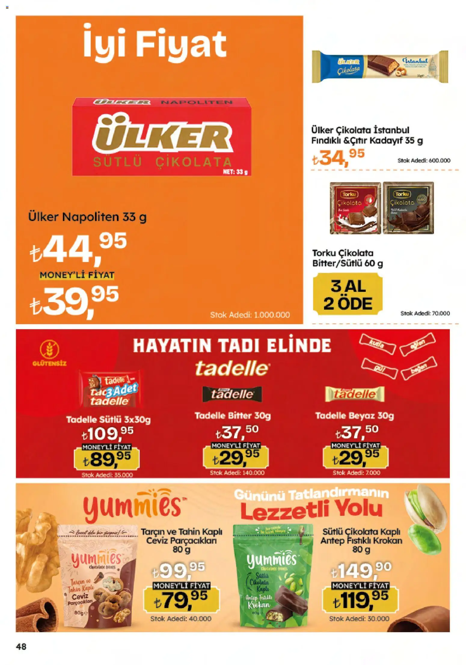 Migros Katalog - 5M Migroskop Dijital - 26.03.2026 tarihinden itibaren geçerlidir | Sayfa: 48 | Ürünler: Tarçın, Çikolata, Ceviz
