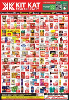 Preview of KIT KAT Cash & Carry specials valid from 07.08.2025