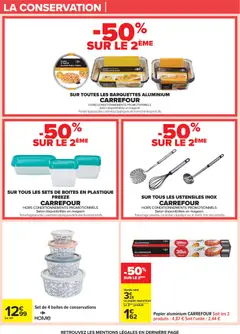 Carrefour - Prévisualisation de Carrefour Le mois vip, des promos très importantes valide à partir de 24.02.2026 | Page: 96 | Produits: Papier aluminium