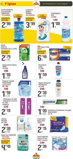 Anteprima del volantino DOK volantino valido a partire dal 10.04.2026 | Pagina: 12 | Prodotti: Shampoo, Balsamo, Sgrassatore, Lavatrice