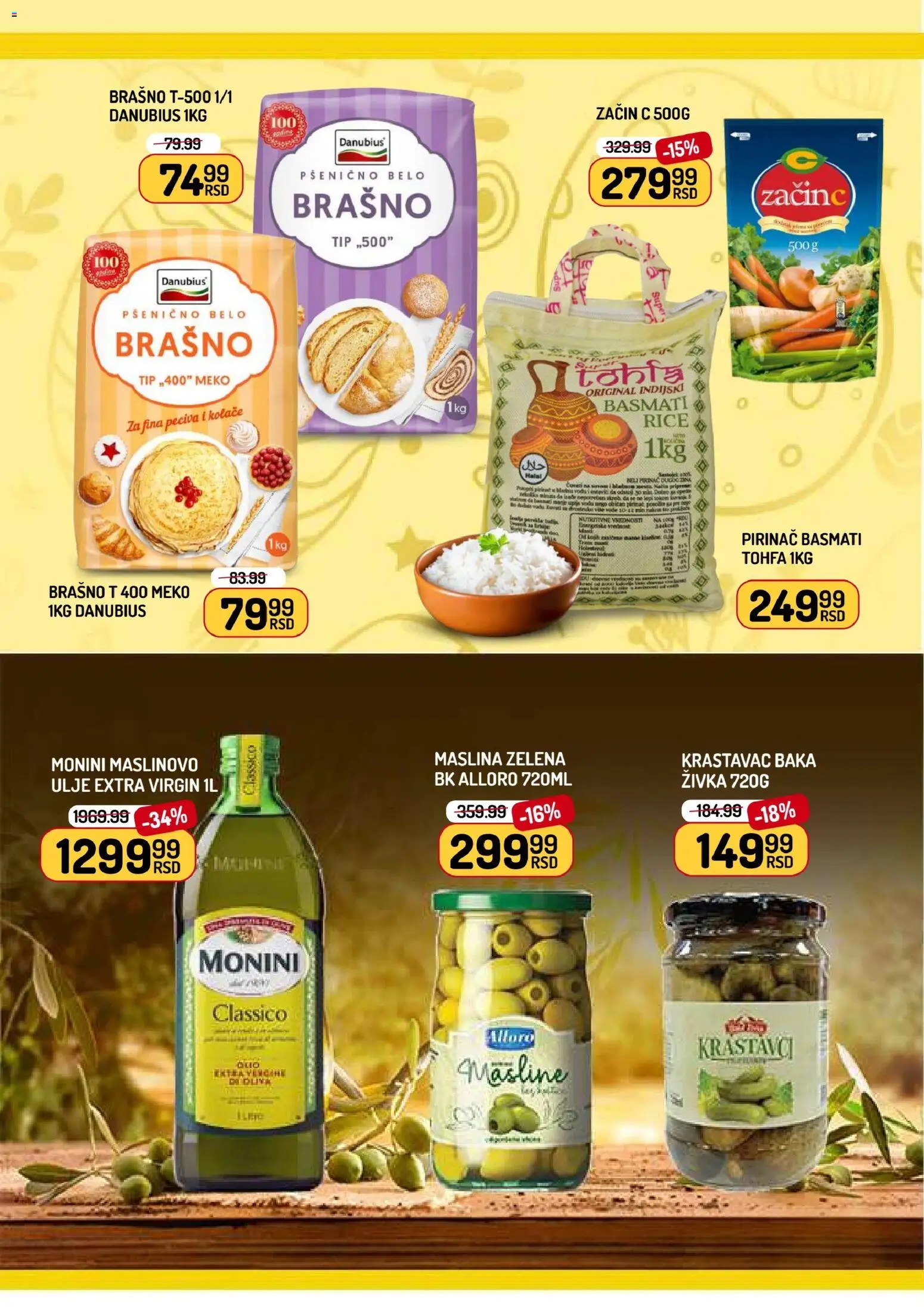 Aman katalog - važi od 02.04.2026 | Strana: 10 | Proizvode: Masline, Krastavci, Ulje, Pirinač