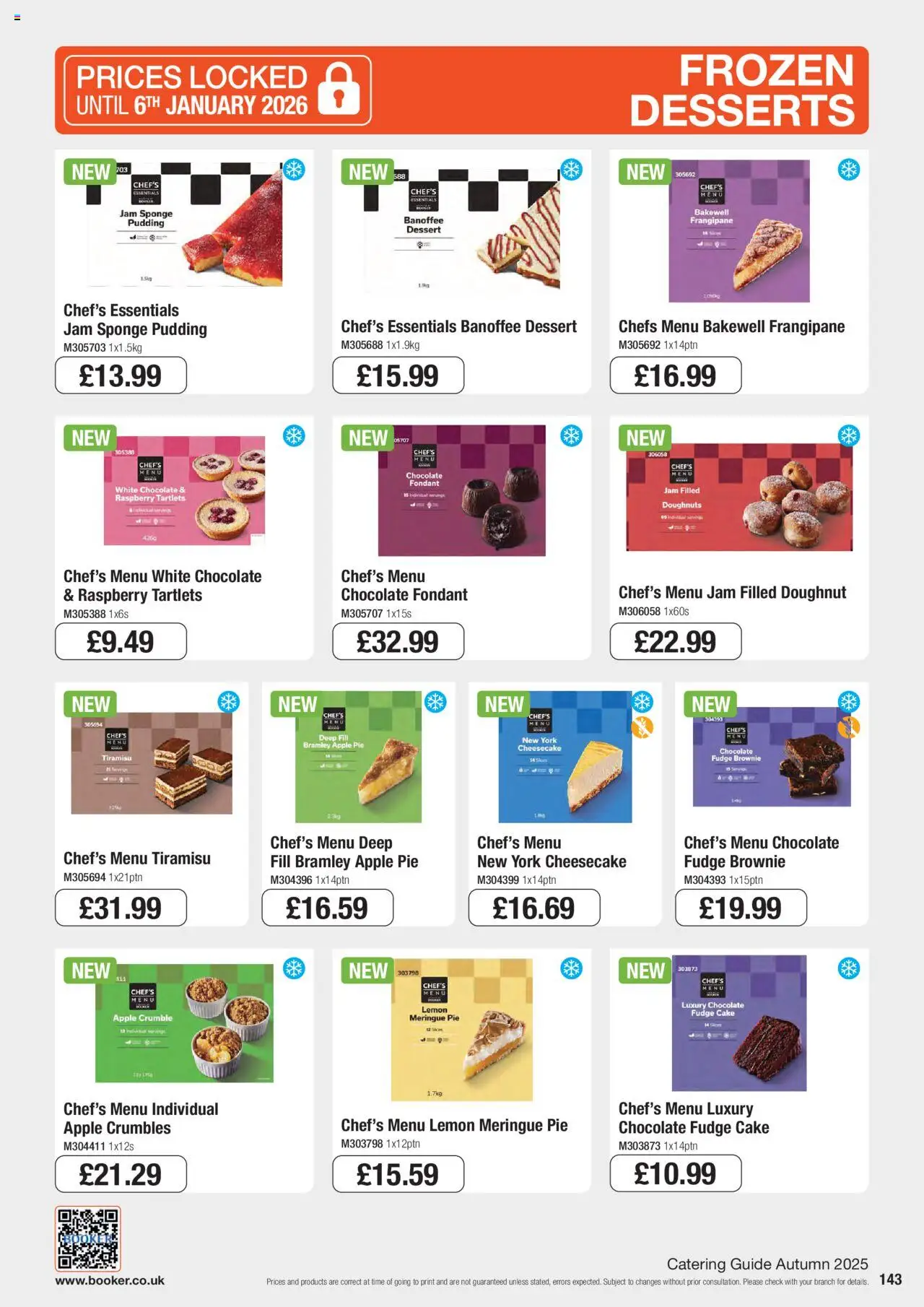 {H1} | Page: 143 | Products: Pie, Luges, Fudge, Cake