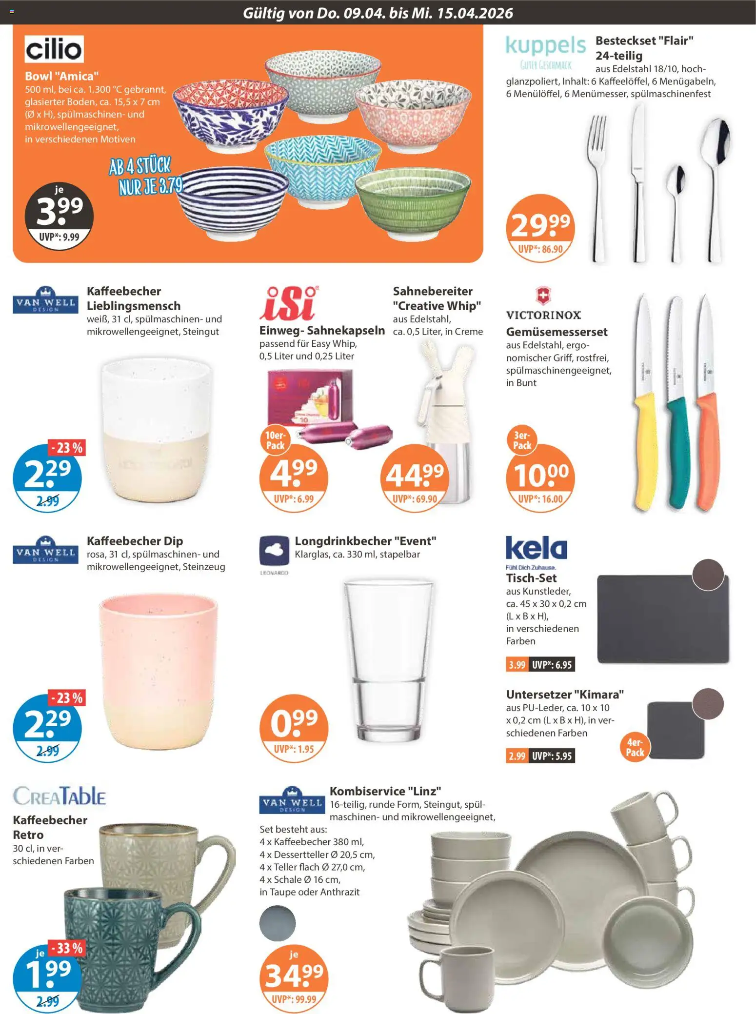 V-Markt Schwaben / Oberbayern – gültig ab 09.04.2026 | Seite: 16 | Produkte: Creme