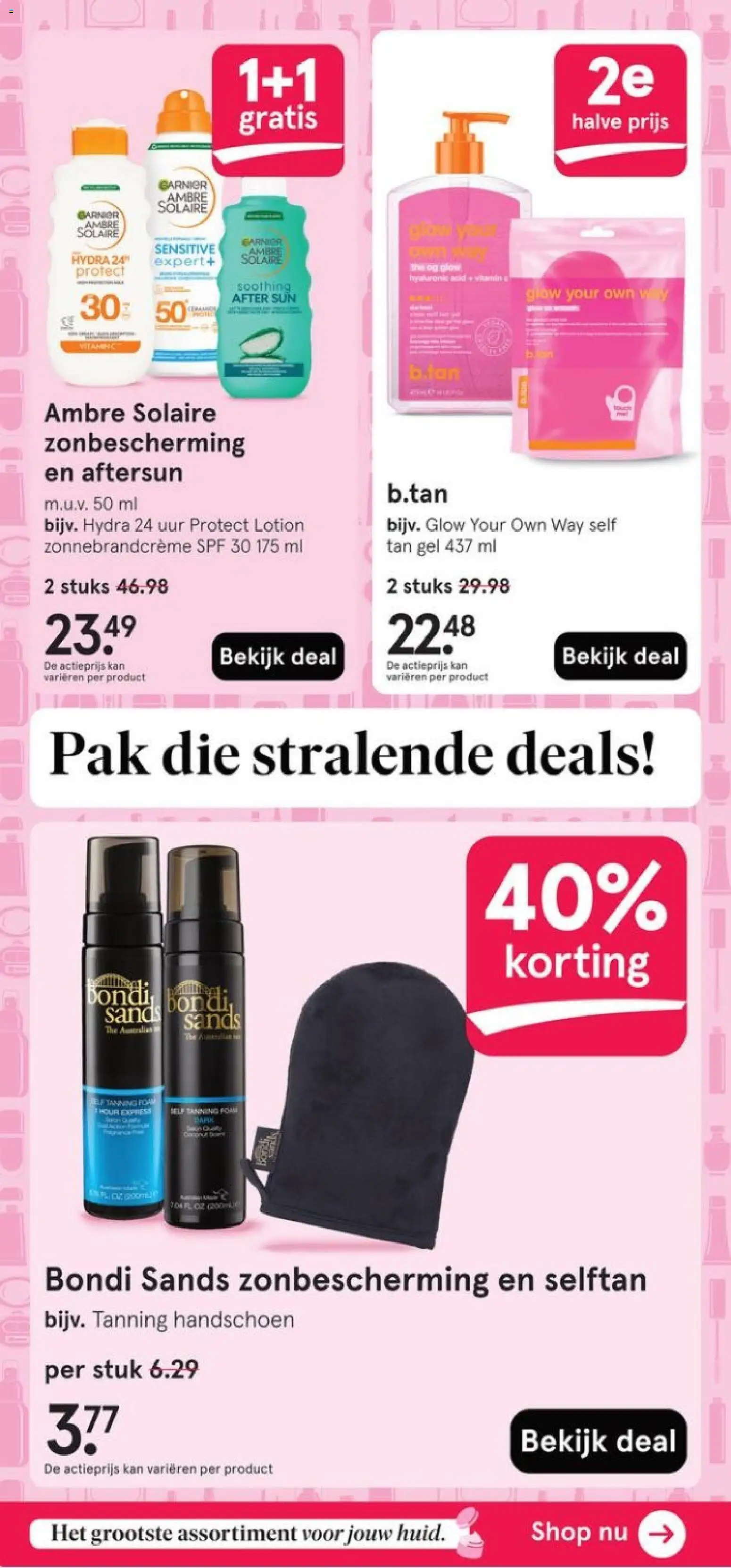 {H1} | Pagina: 6 | Producten: Kan, Gel, Zonnebrandcrème