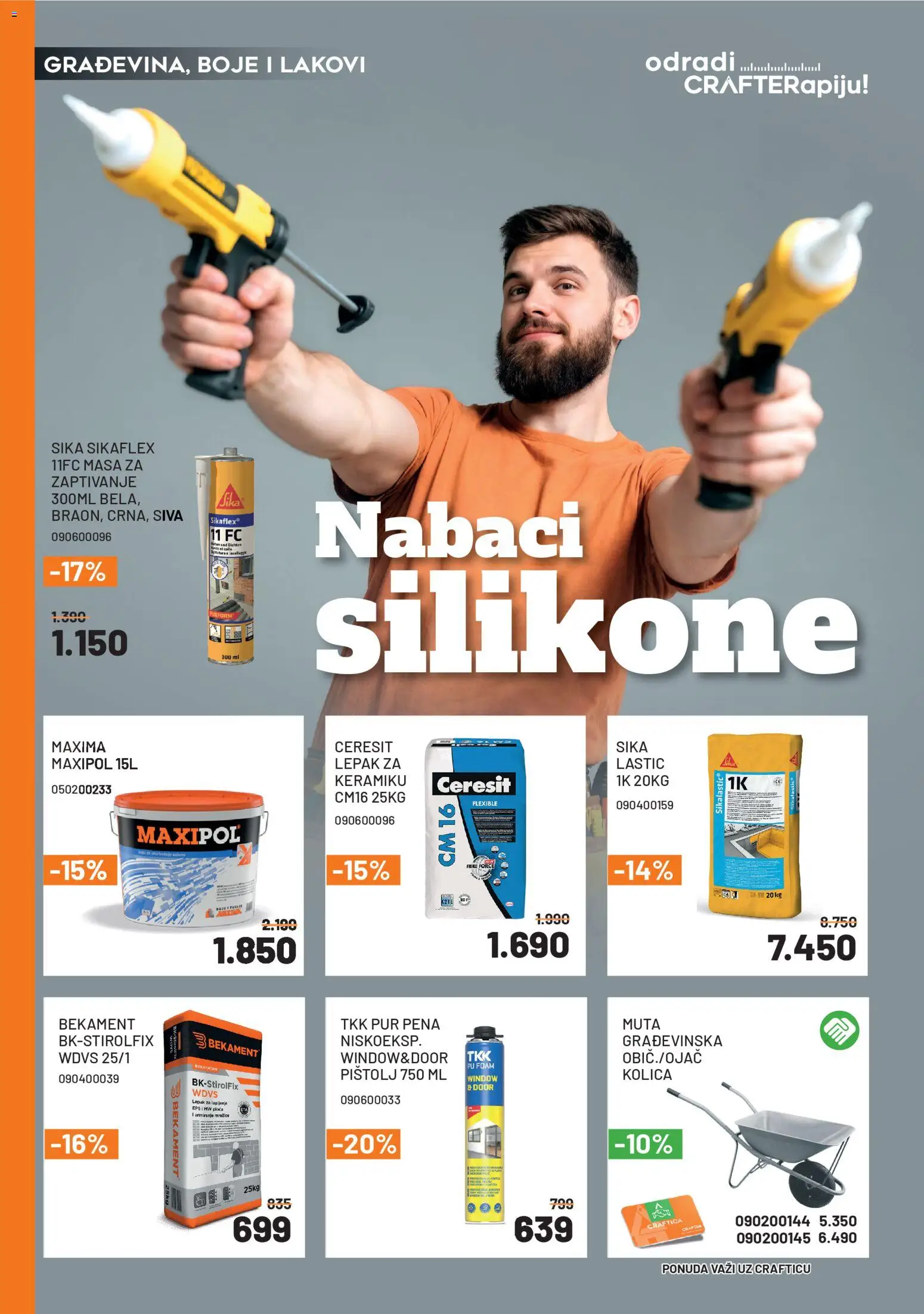 Crafter katalog - važi od 03.04.2026 | Strana: 5 | Proizvode: Kolica