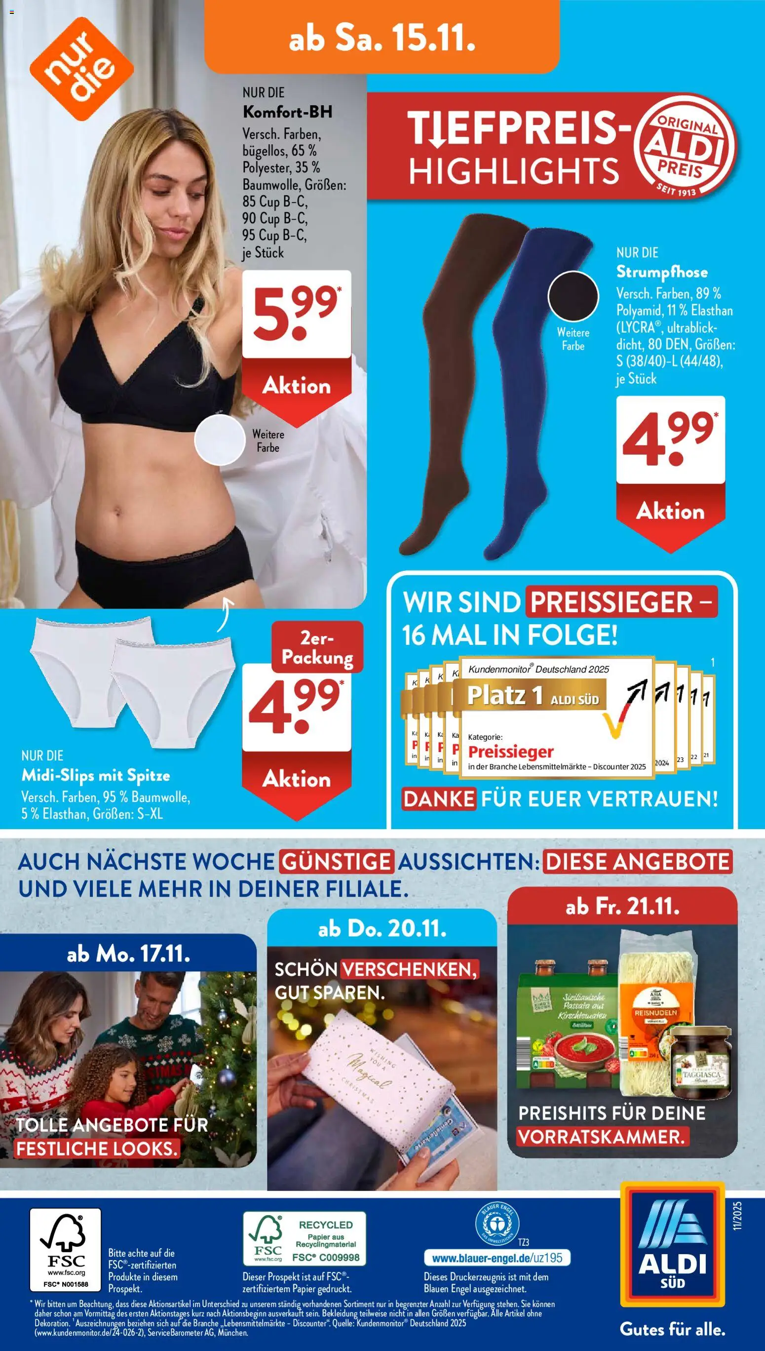 Aldi Süd Prospekt 	 – gültig ab 10.11.2025 | Seite: 18
