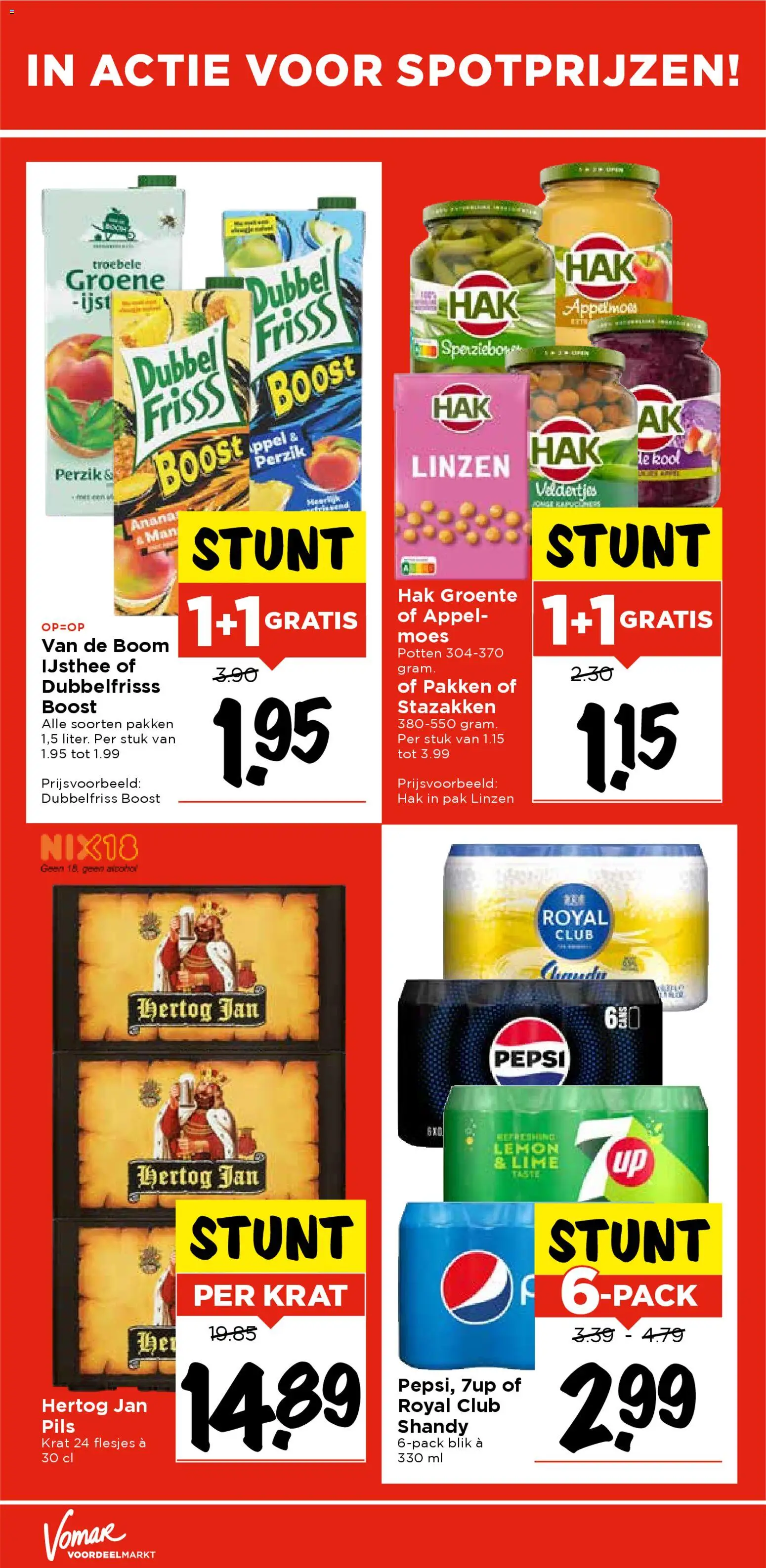 {H1} | Pagina: 9 | Producten: Pepsi, 7up, Linzen, Boost