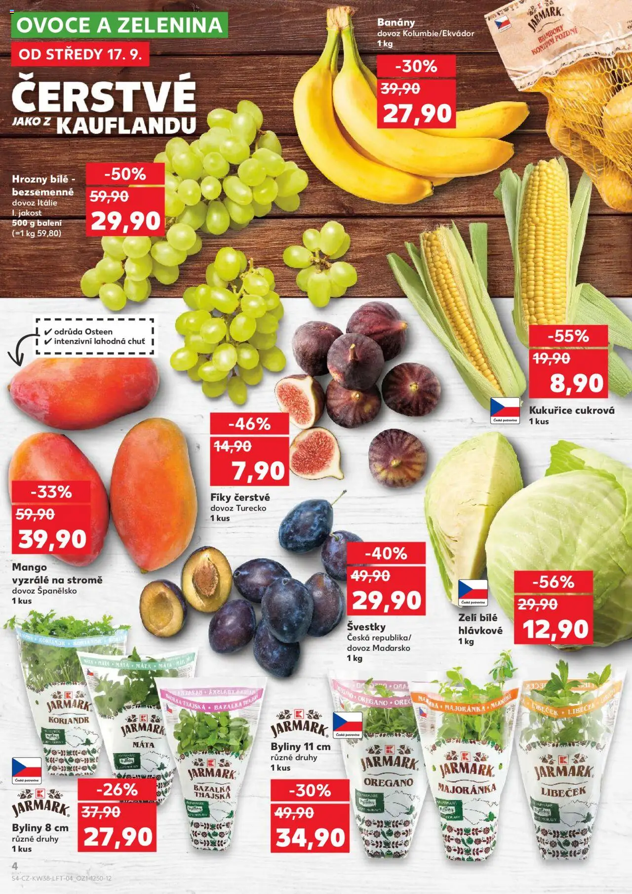 Kaufland leták - Kolín od 17.09.2025 | Strana: 4