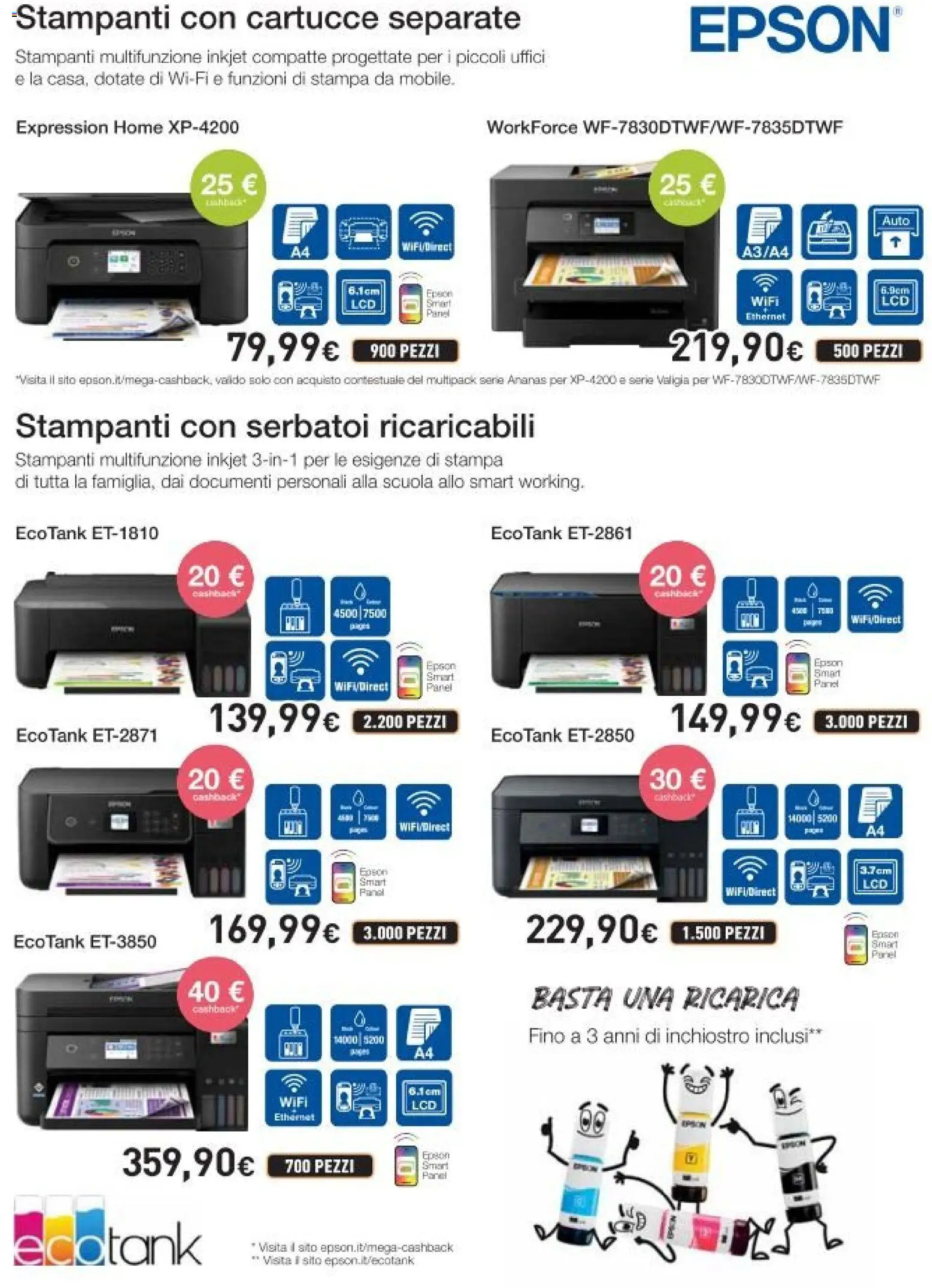 Volantino Unieuro del 26.11.2025 | Pagina: 47 | Prodotti: Valigia, Ananas, Stampa