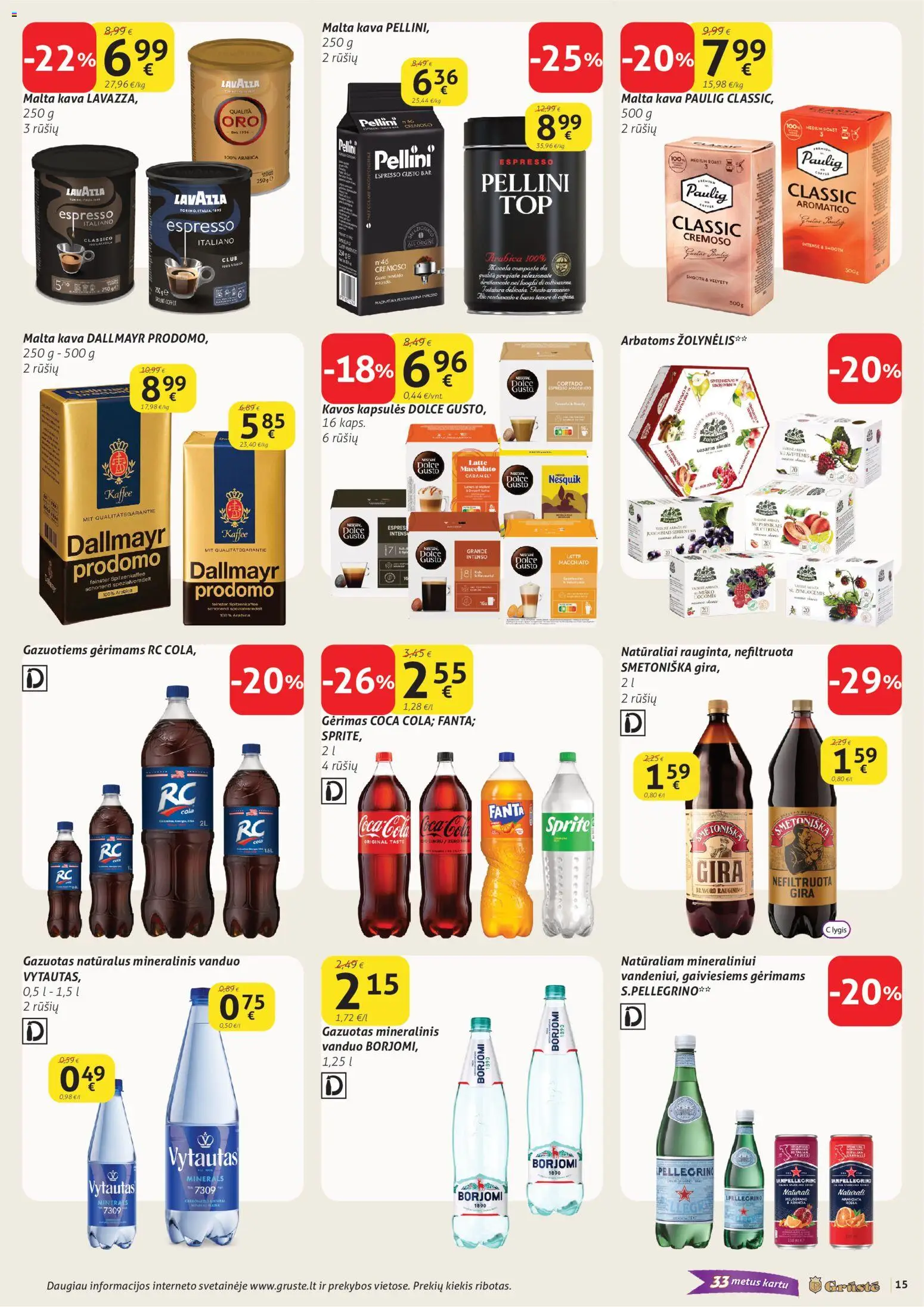 GRUSTE akcijos nuo 01.04.2026 | Puslapis: 15