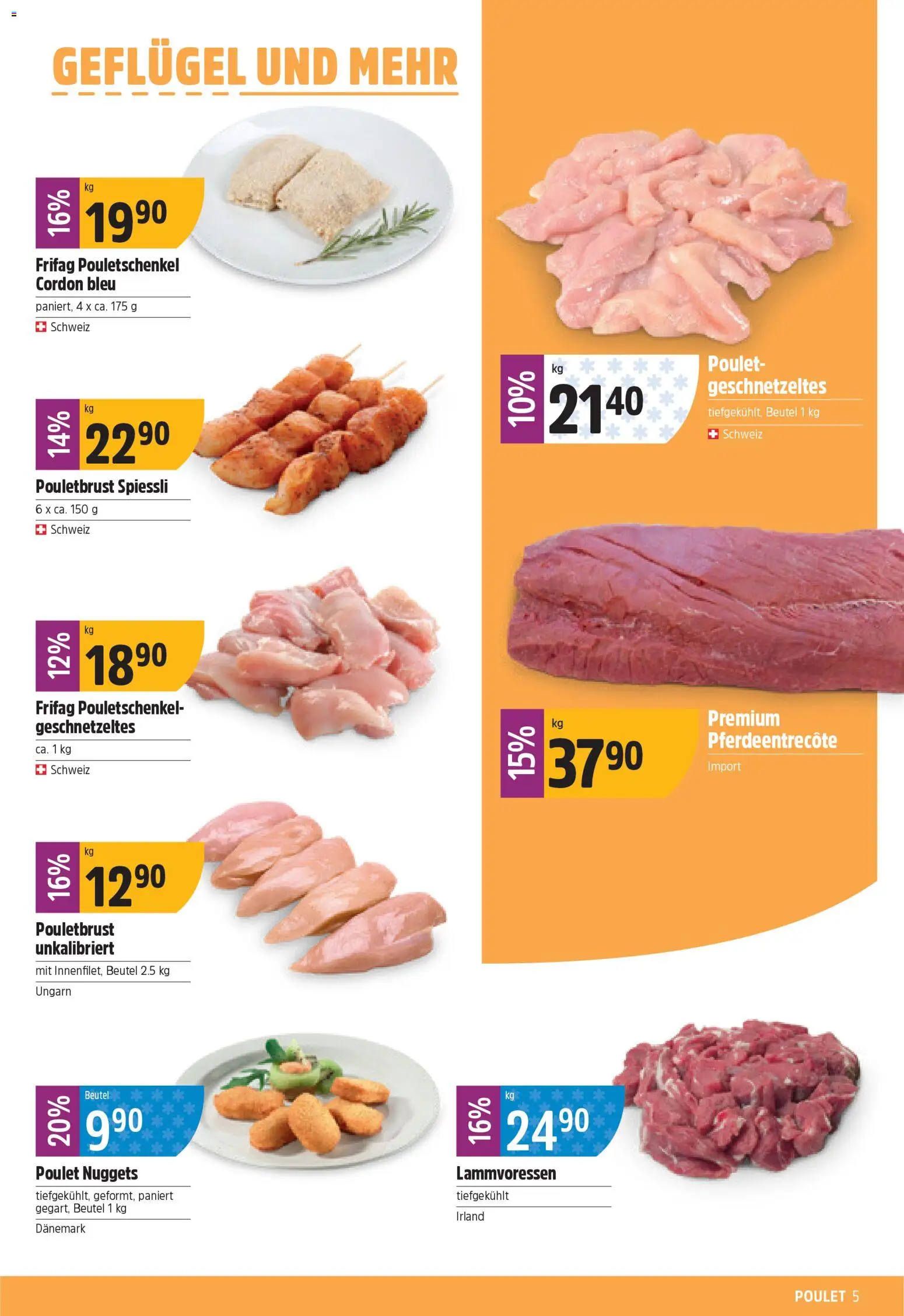 TopCC Aktionen – gültig ab 29.12.2025 | Seite: 5 | Produkte: Pouletbrust