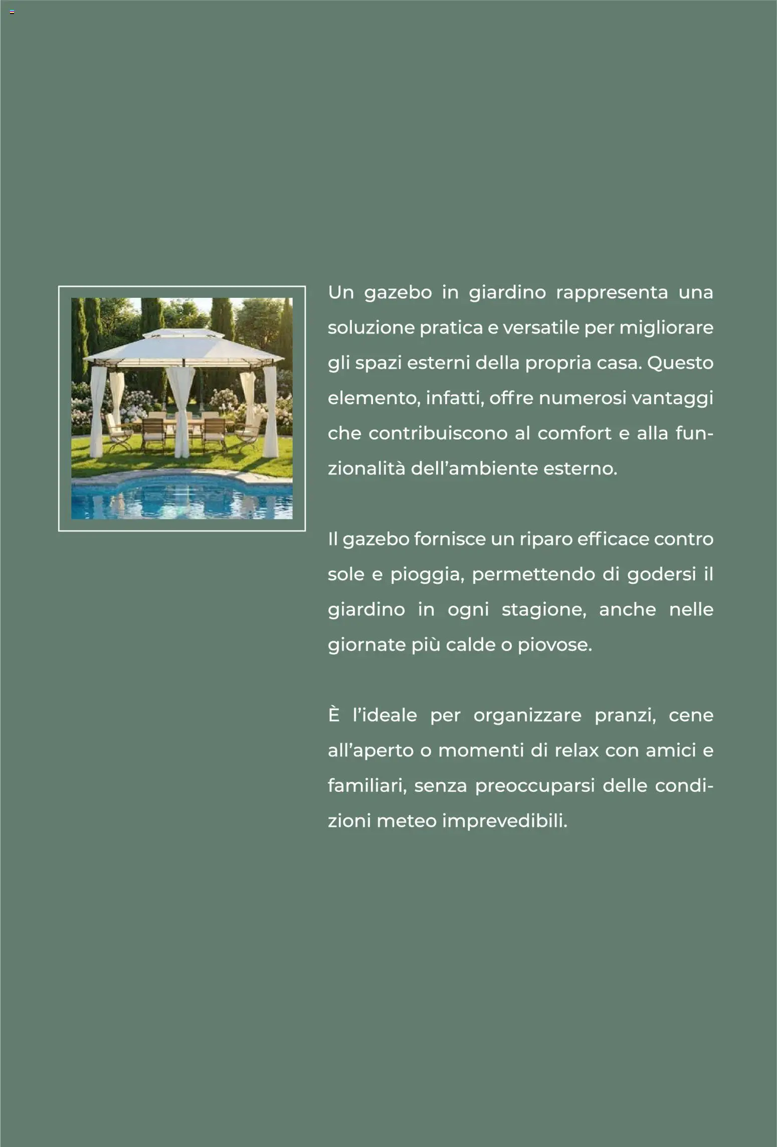 Volantino Conforama del 19.03.2026 | Pagina: 10 | Prodotti: Gazebo