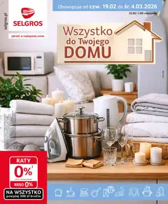 Pogląd oferty "Selgros cash&carry - Katalog Home&Deco" - ważna od 19.02.2026