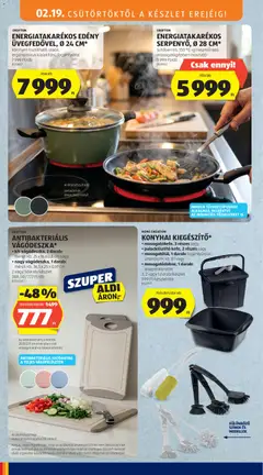 Aldi Akciós újság - amely érvényes a következő dátumtól: 19.02.2026 | Oldal: 20