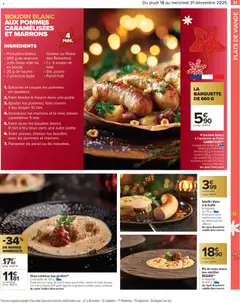 Carrefour - Prévisualisation de Carrefour catalogue Festif valide à partir de 18.12.2025 | Page: 41 | Produits: Ris de veau, Miel, Poivre, Viande